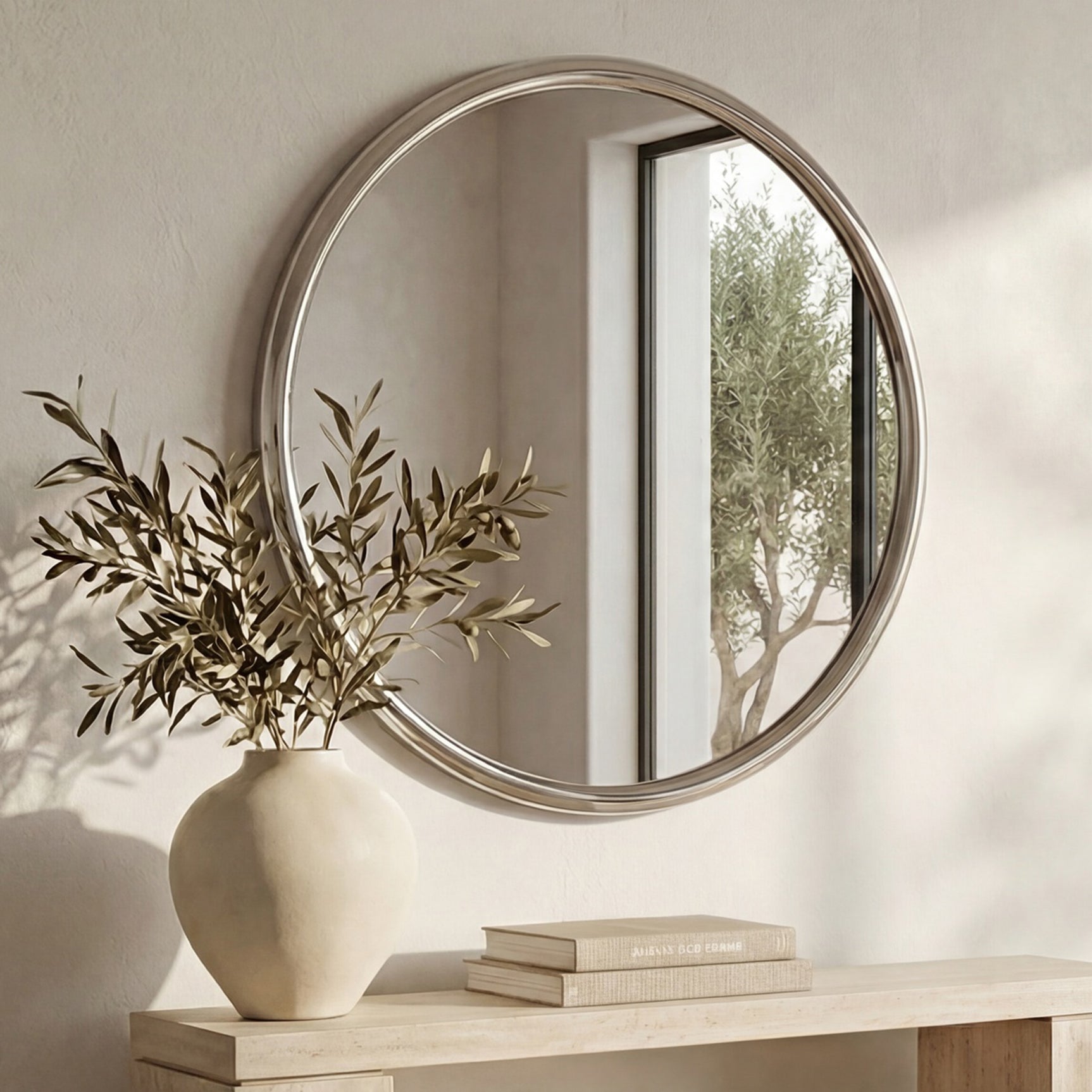 Lars Chrome Mirror - Ornate Home