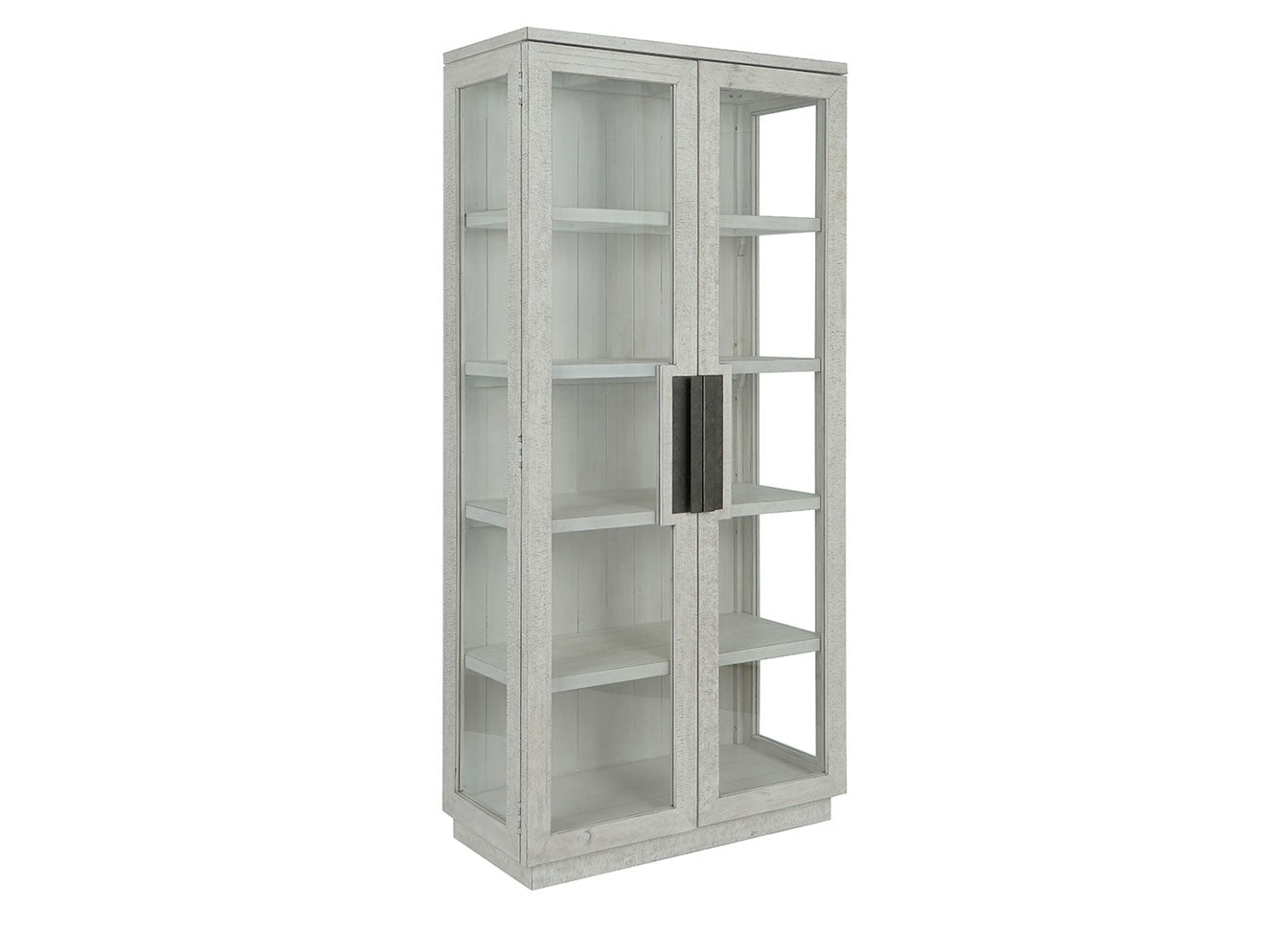 Larson White Tall Cabinet - Ornate Home