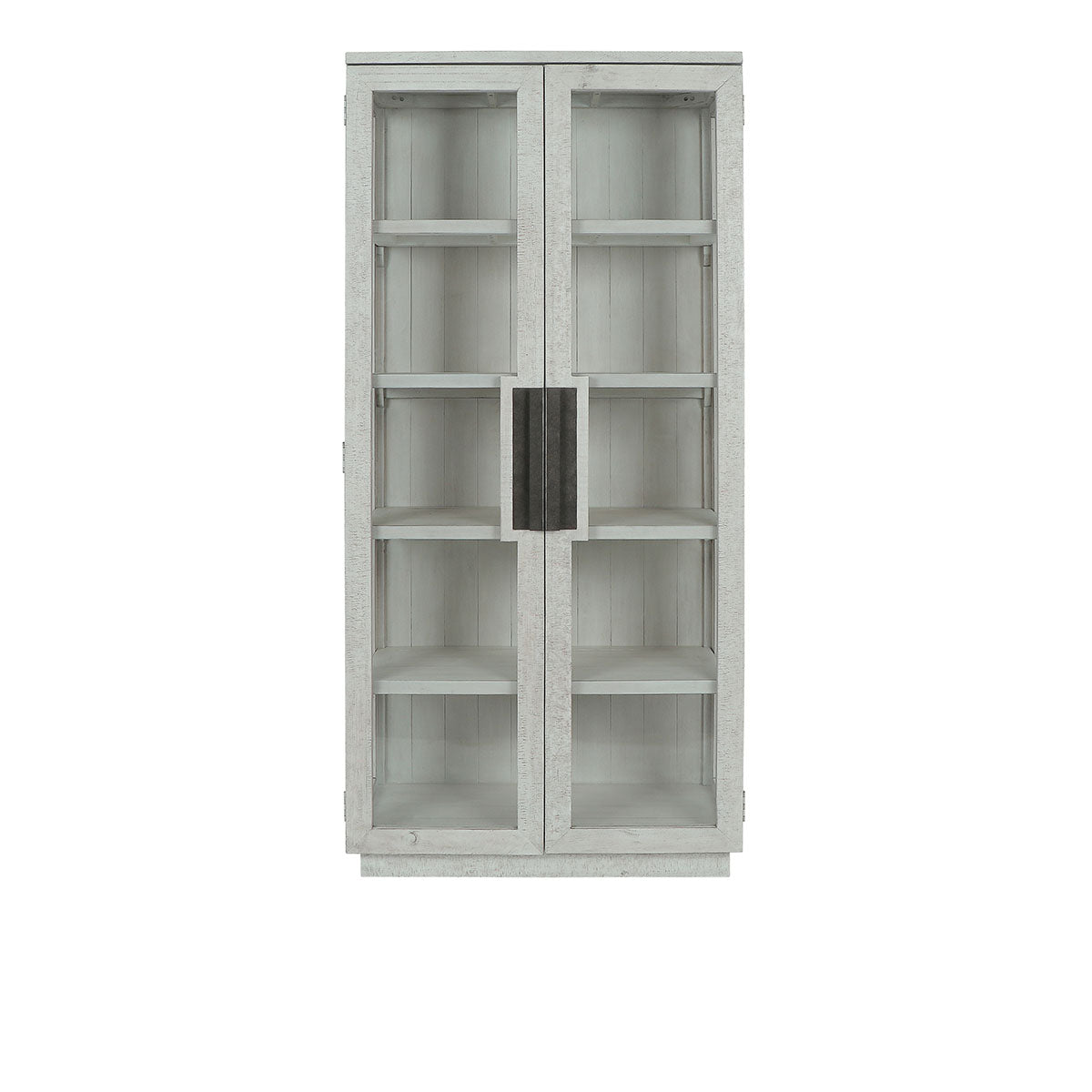 Larson White Tall Cabinet - Ornate Home
