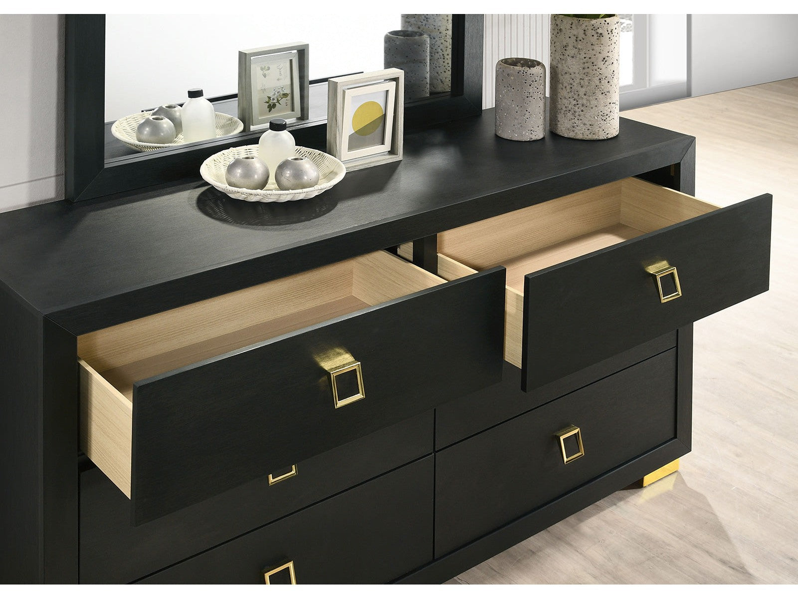 Latimer Black Dresser - Ornate Home