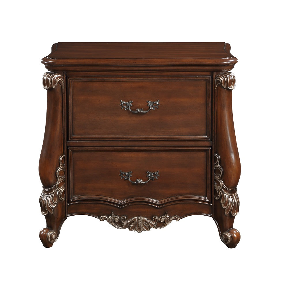 Latisha Oak Nightstand - Ornate Home