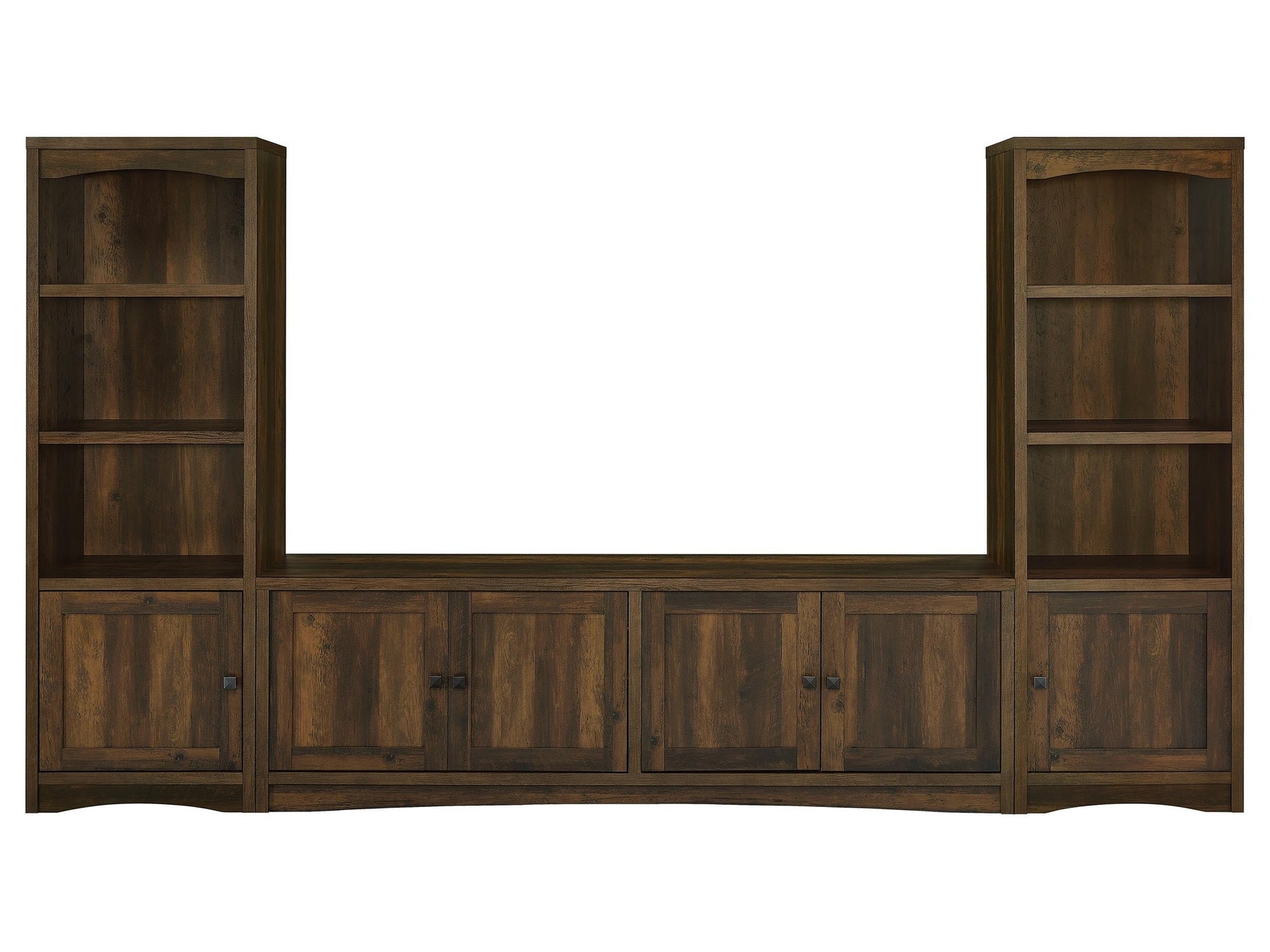 Laughlin Dark Pine Entertainment Center - Ornate Home