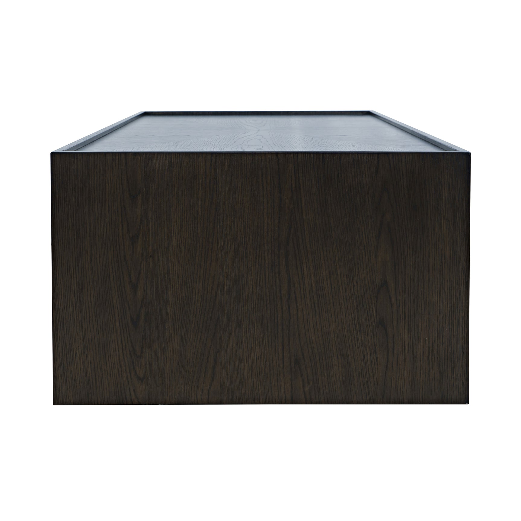 Laurel Espresso Creek Castered Block Cocktail Table - Ornate Home