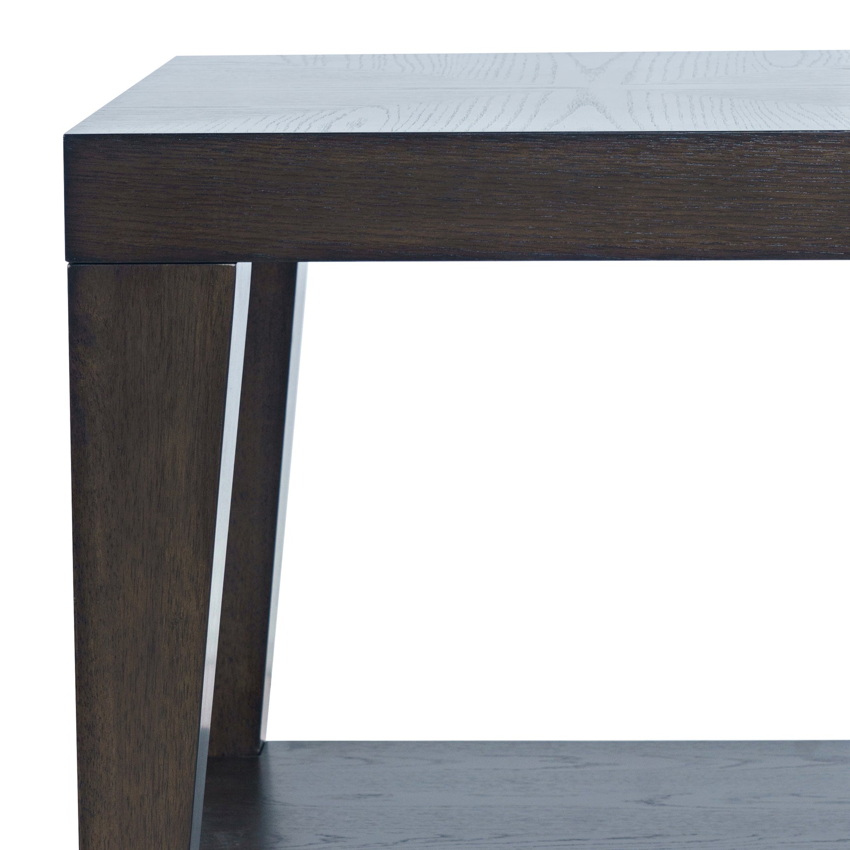 Laurel Espresso Creek Castered Leg End Table - Ornate Home