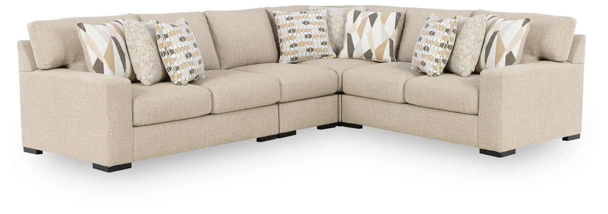 Laurelgrove Pebble 4-Piece Sectional - Ornate Home
