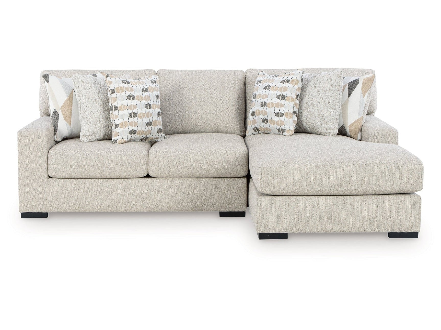 Laurelgrove Pebble RAF 2-Piece Sectional Sofa Chaise (Online Special Price) - Ornate Home