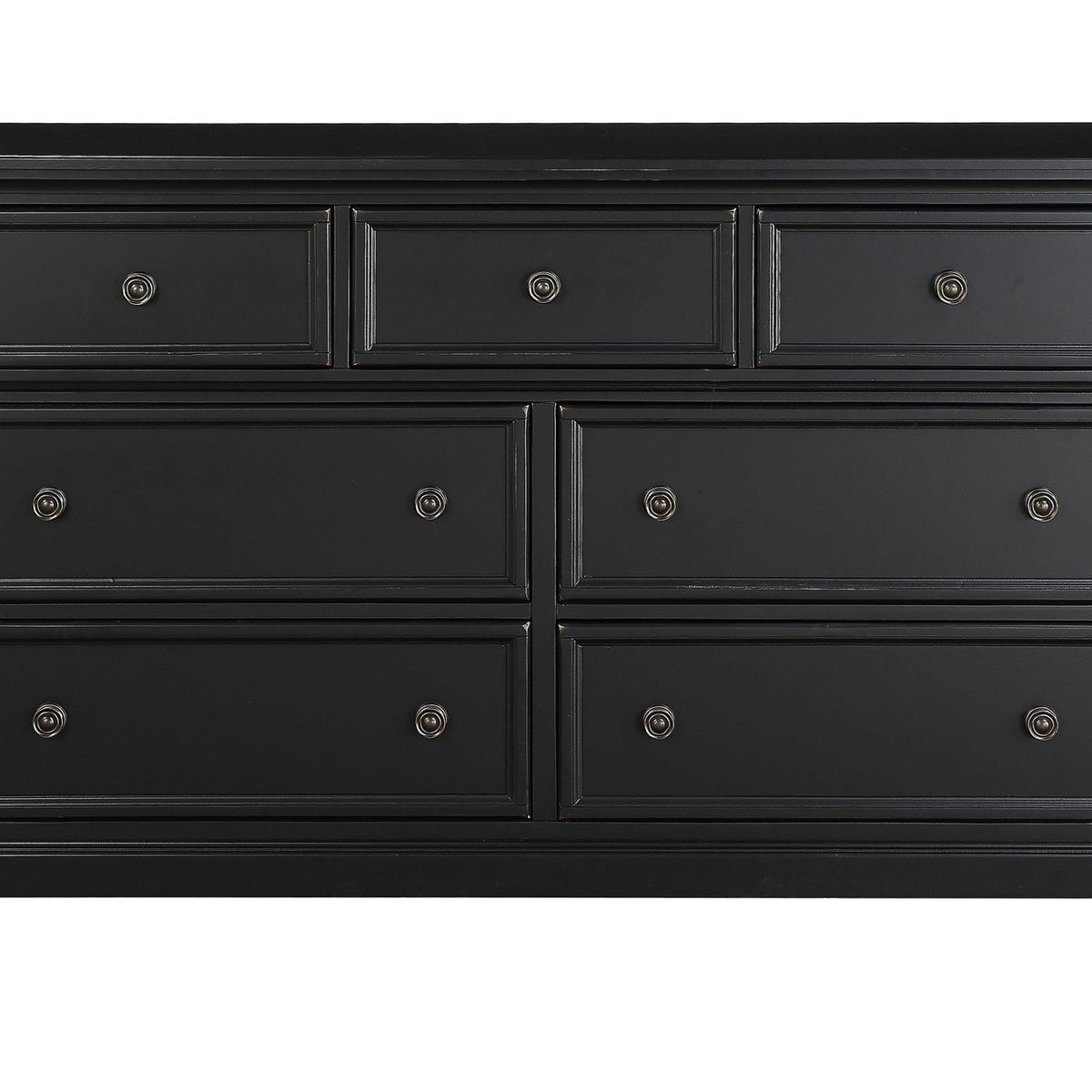 Homelegance Laurelin Black Dresser w/ Hidden Jewelry Tray