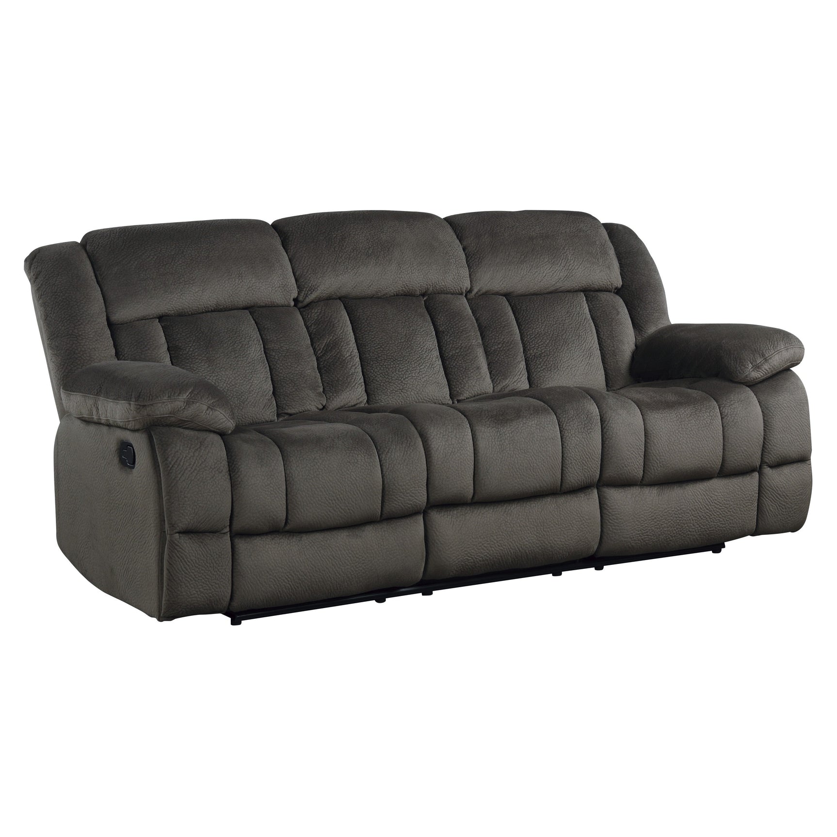 Laurelton Brown Double Reclining Sofa - Ornate Home