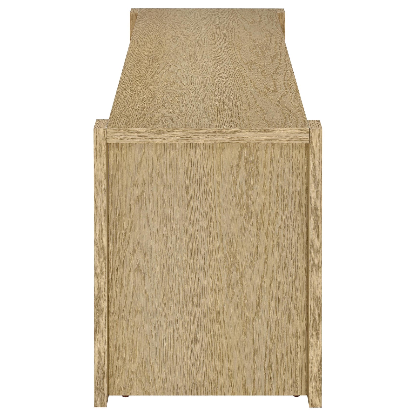 Laurelton Light Oak 60-inch 2-door TV Stand Media Console - Ornate Home