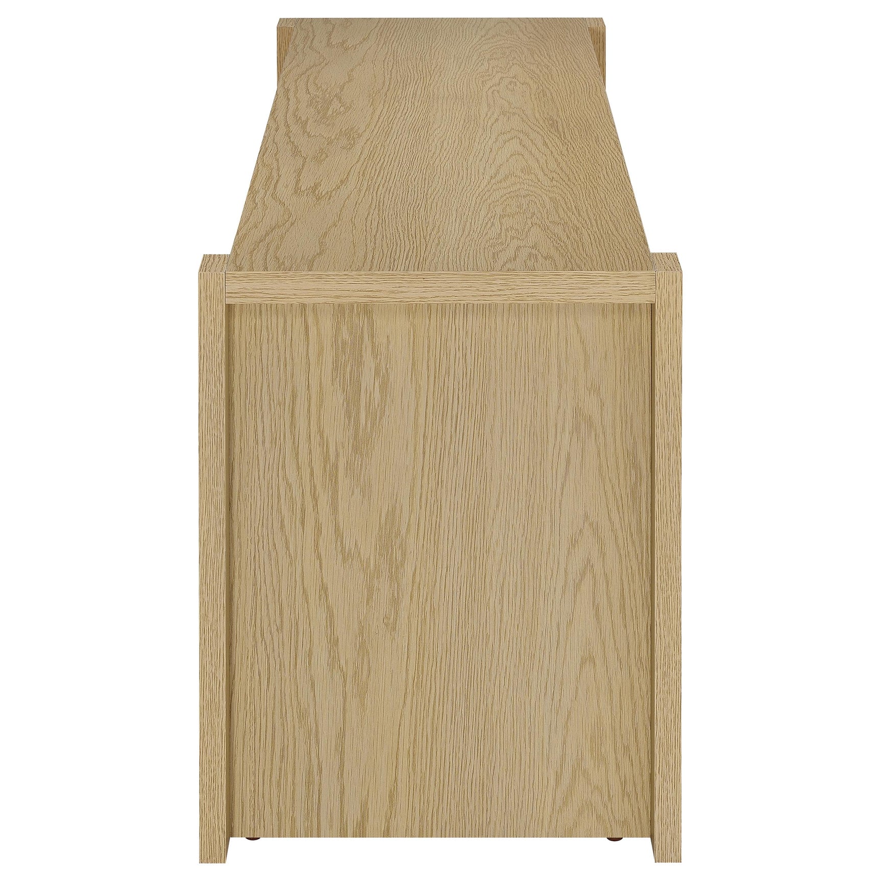 Laurelton Light Oak 60-inch 2-door TV Stand Media Console - Ornate Home