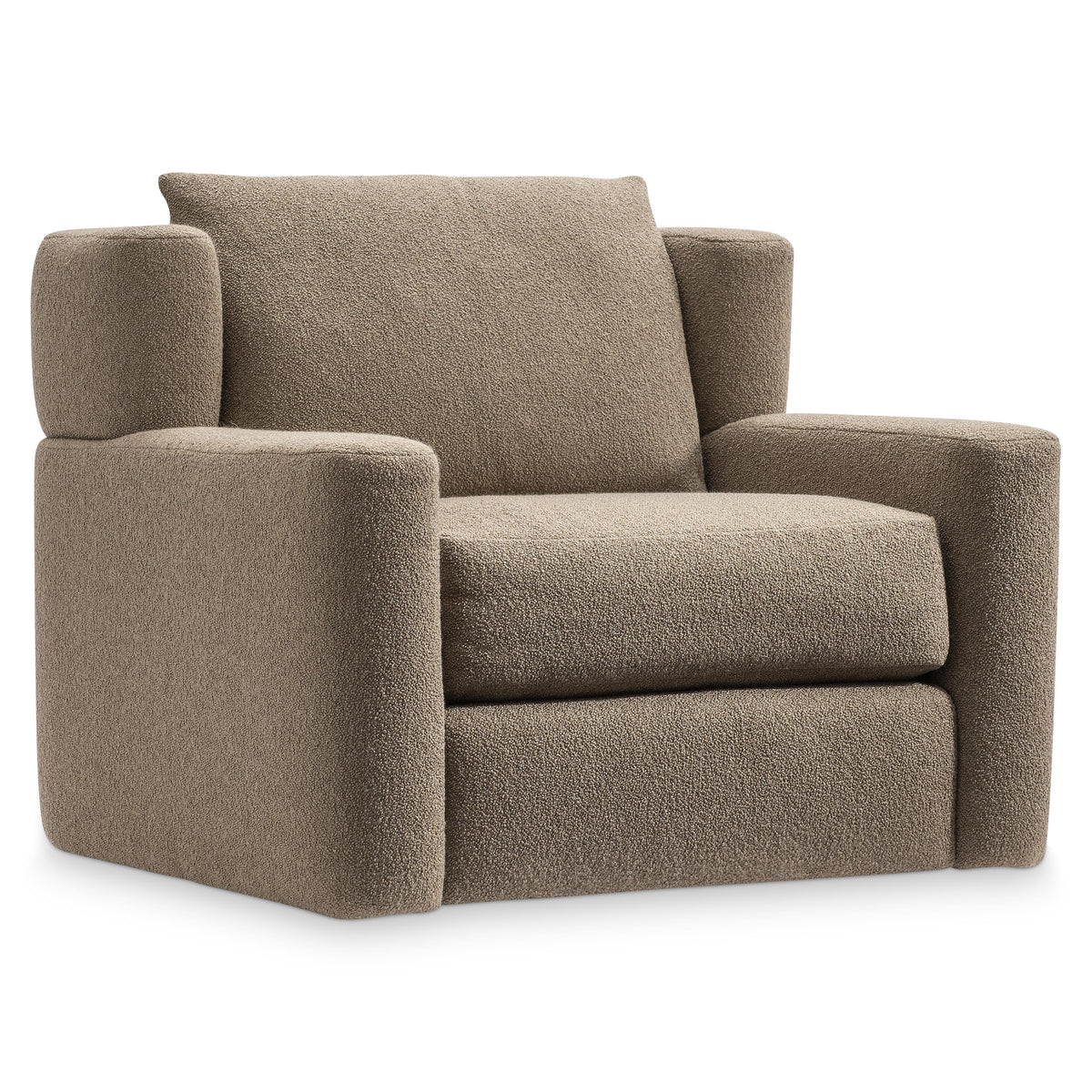 Laurent Brown Swivel Chair - Ornate Home