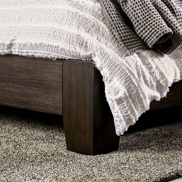 Laurentian Dark Walnut Queen Bed - Ornate Home