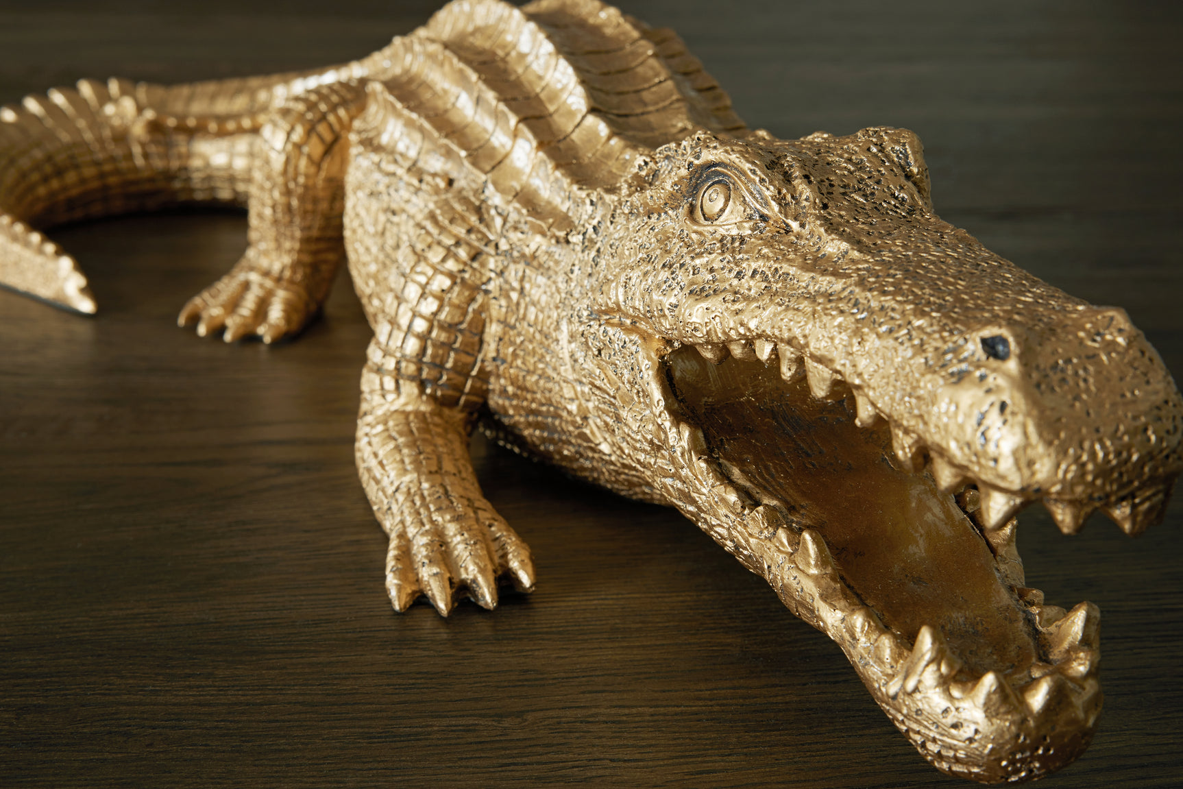 Lauretman Antique Gold Finish Sculpture - Ornate Home