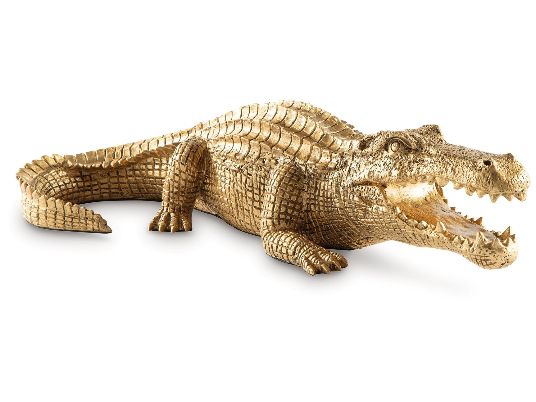 Lauretman Antique Gold Finish Sculpture - Ornate Home