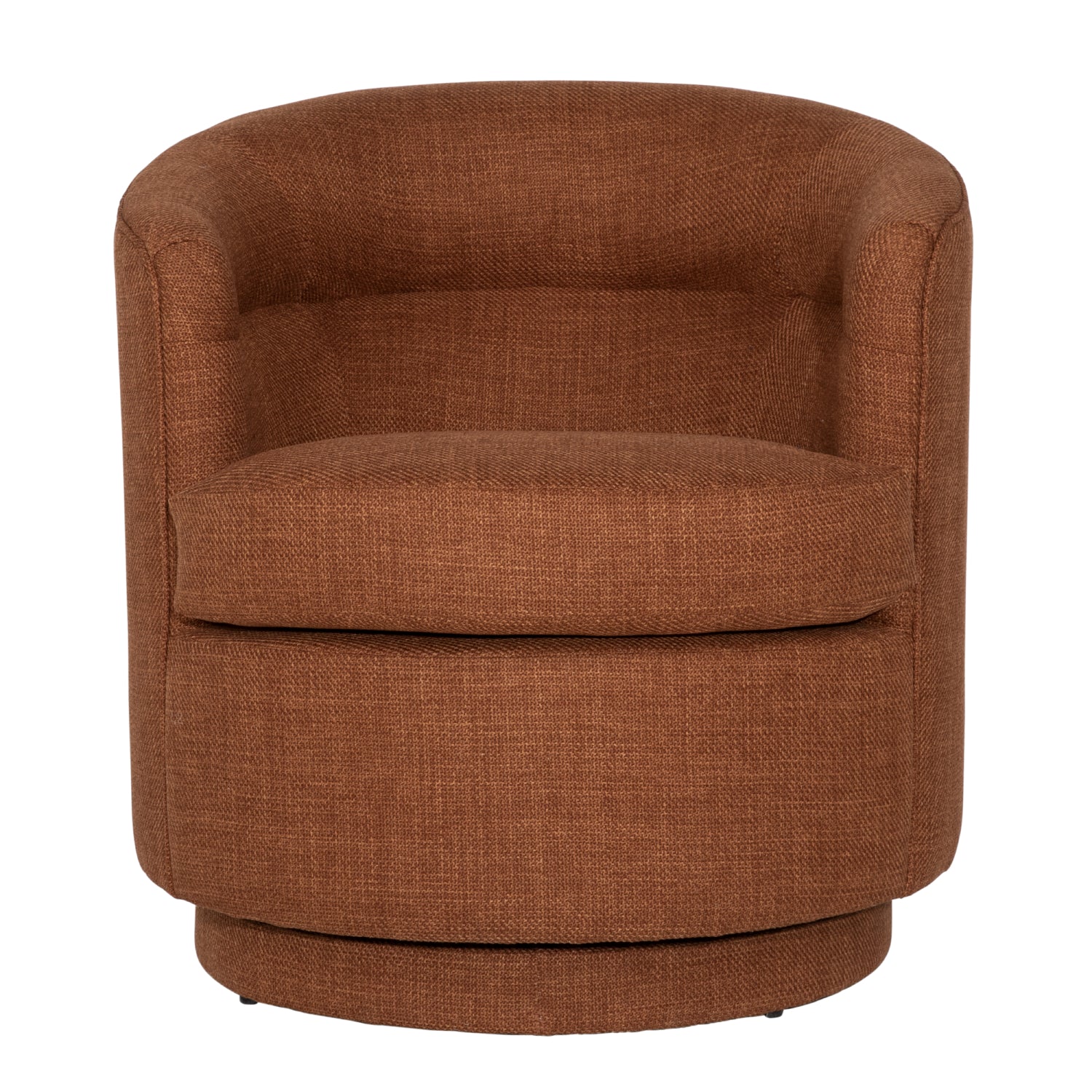 Lauretta Rust Swivel Chair - Ornate Home