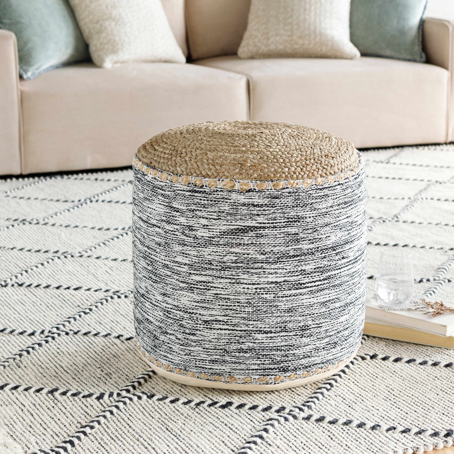 Lavenham Pouf - Ornate Home