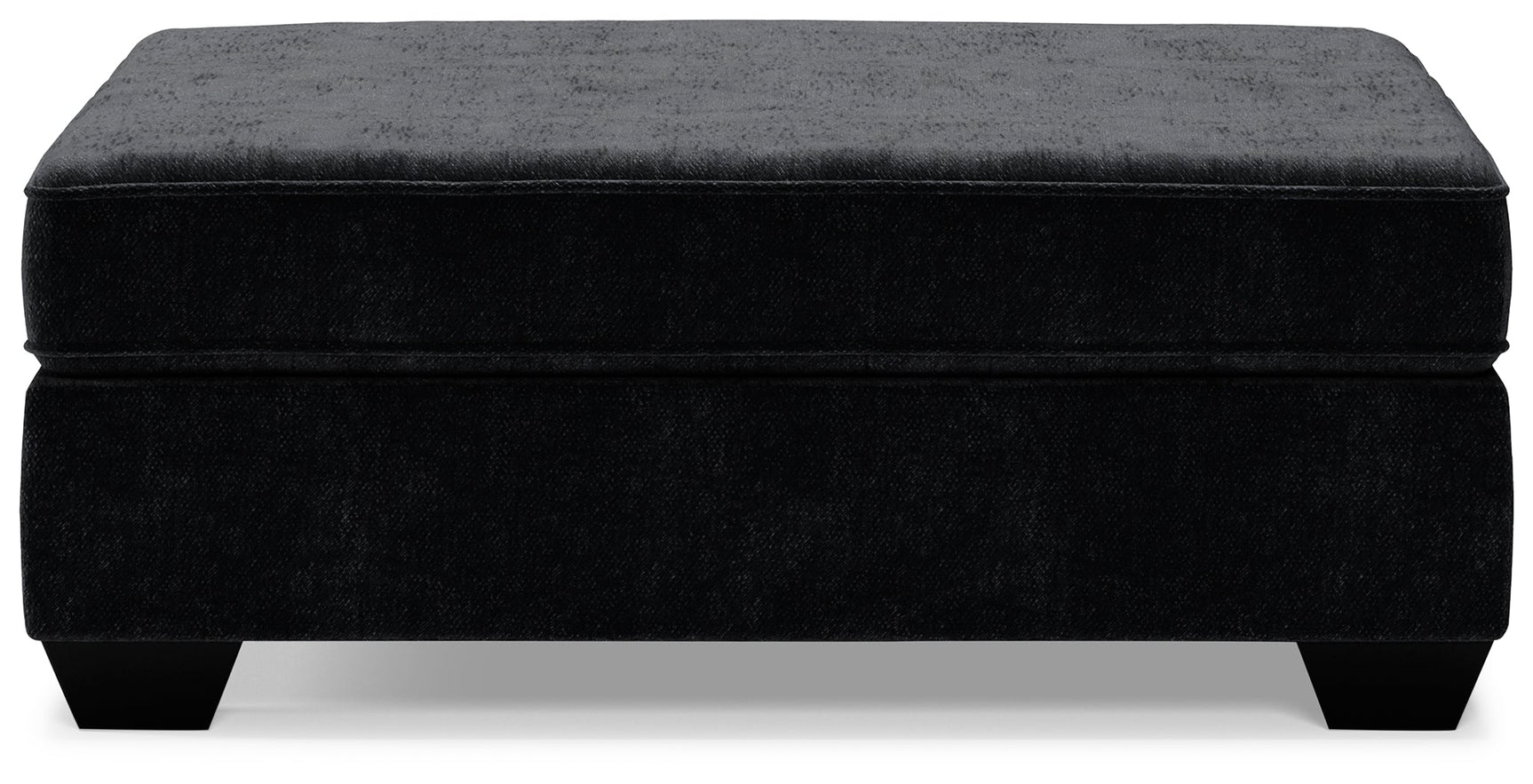 Lavernett Charcoal 3-Piece Sectional and Oversized Ottoman - Ornate Home