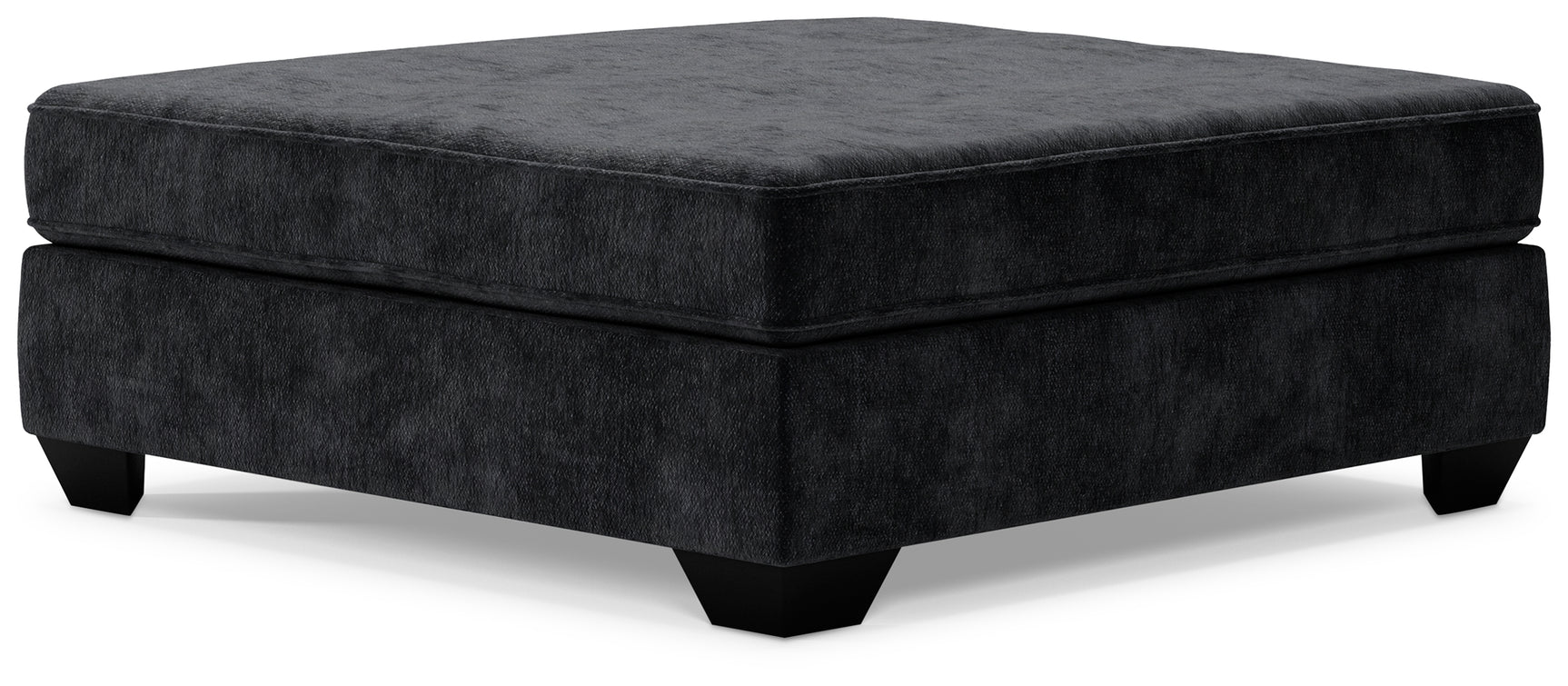 Lavernett Charcoal 5-Piece Sectional and Ottoman - Ornate Home