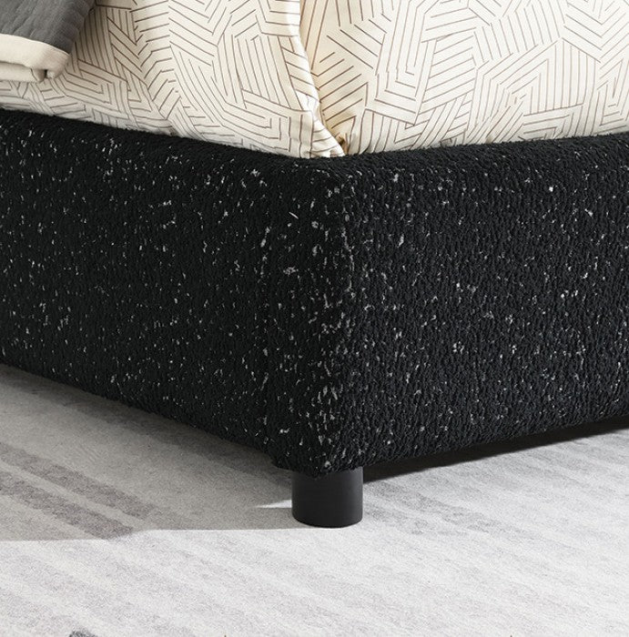 Laverni Black Queen Bed - Ornate Home