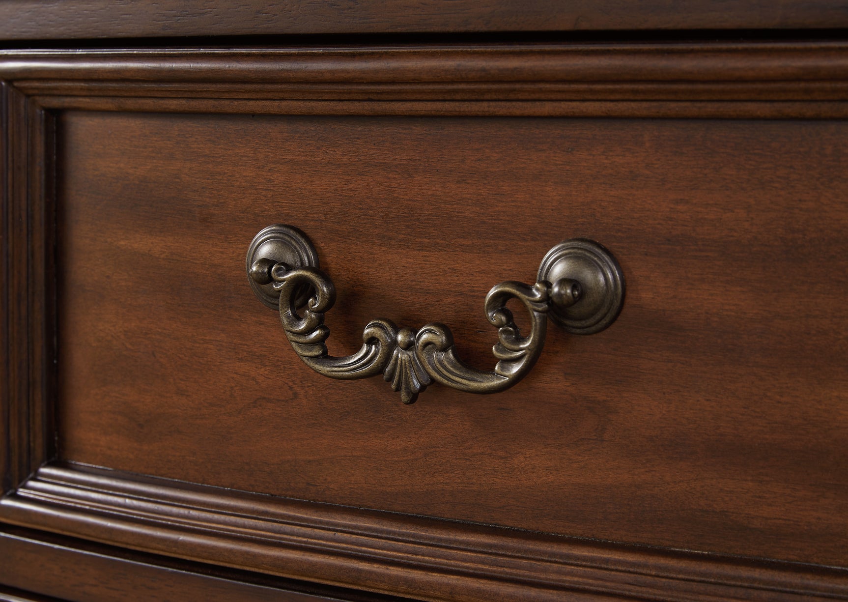 Lavinton Brown King Poster Bed, Dresser, Mirror and Nightstand (Online Special Price) - Ornate Home