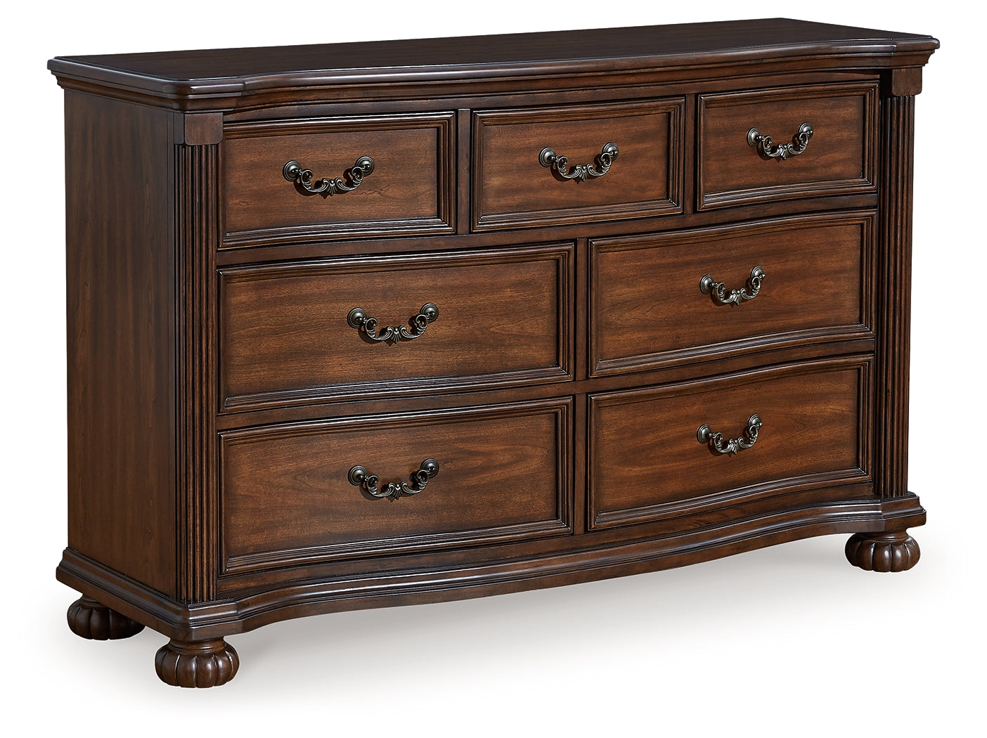 Lavinton Cherry Brown Dresser - Ornate Home