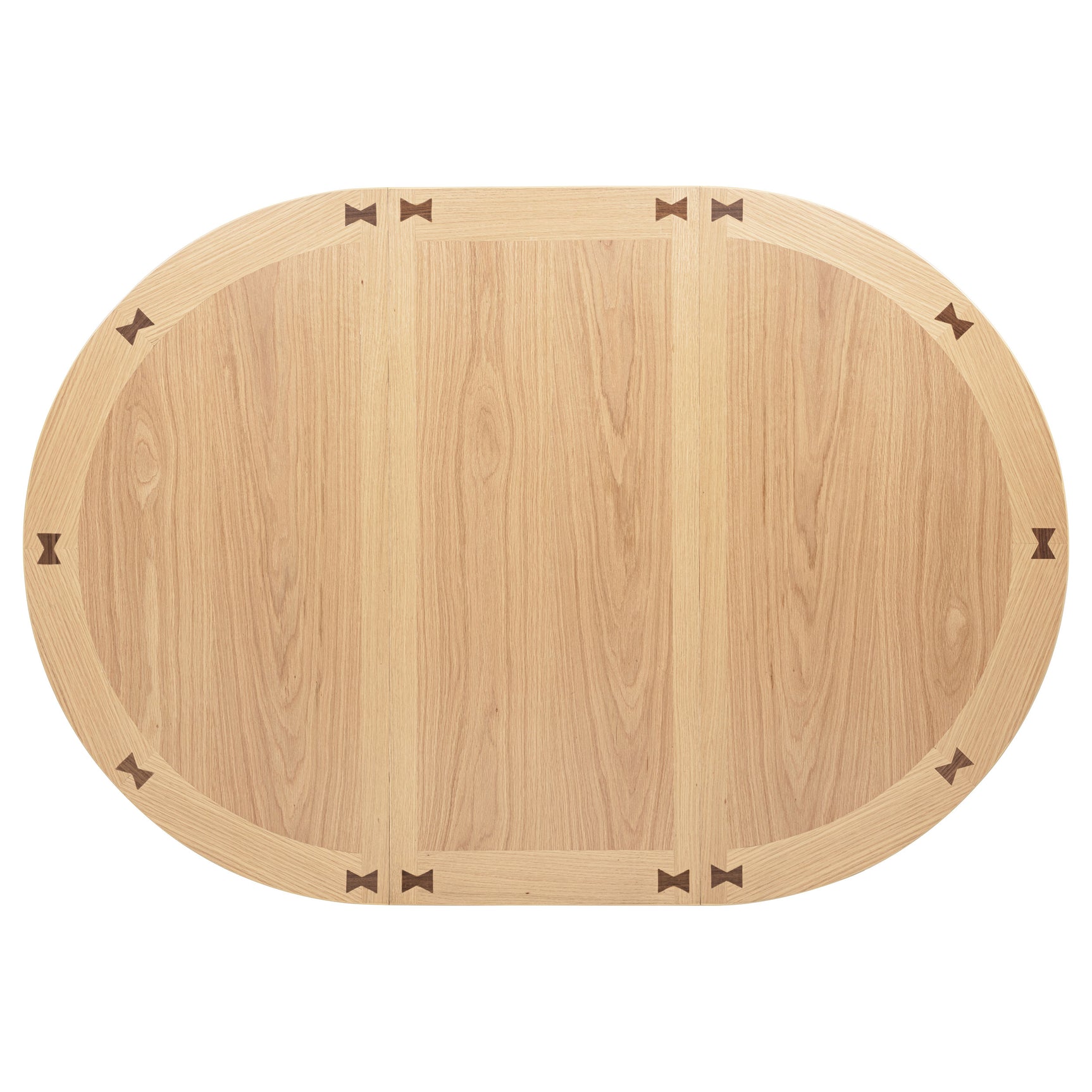 Lavon Light Oak Oval 60-inch Wood Extension Leaf Dining Table - Ornate Home