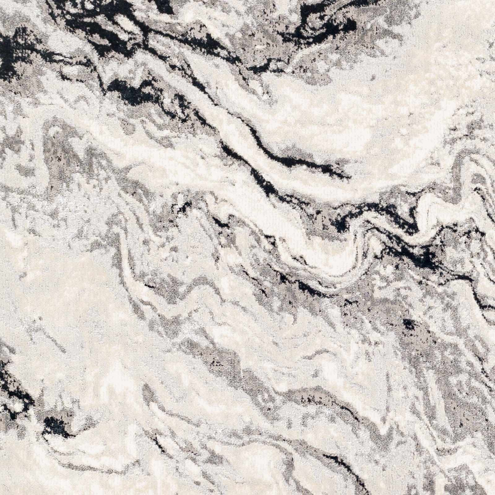 Lawigan Gray Marble Rug - Clearance - Ornate Home