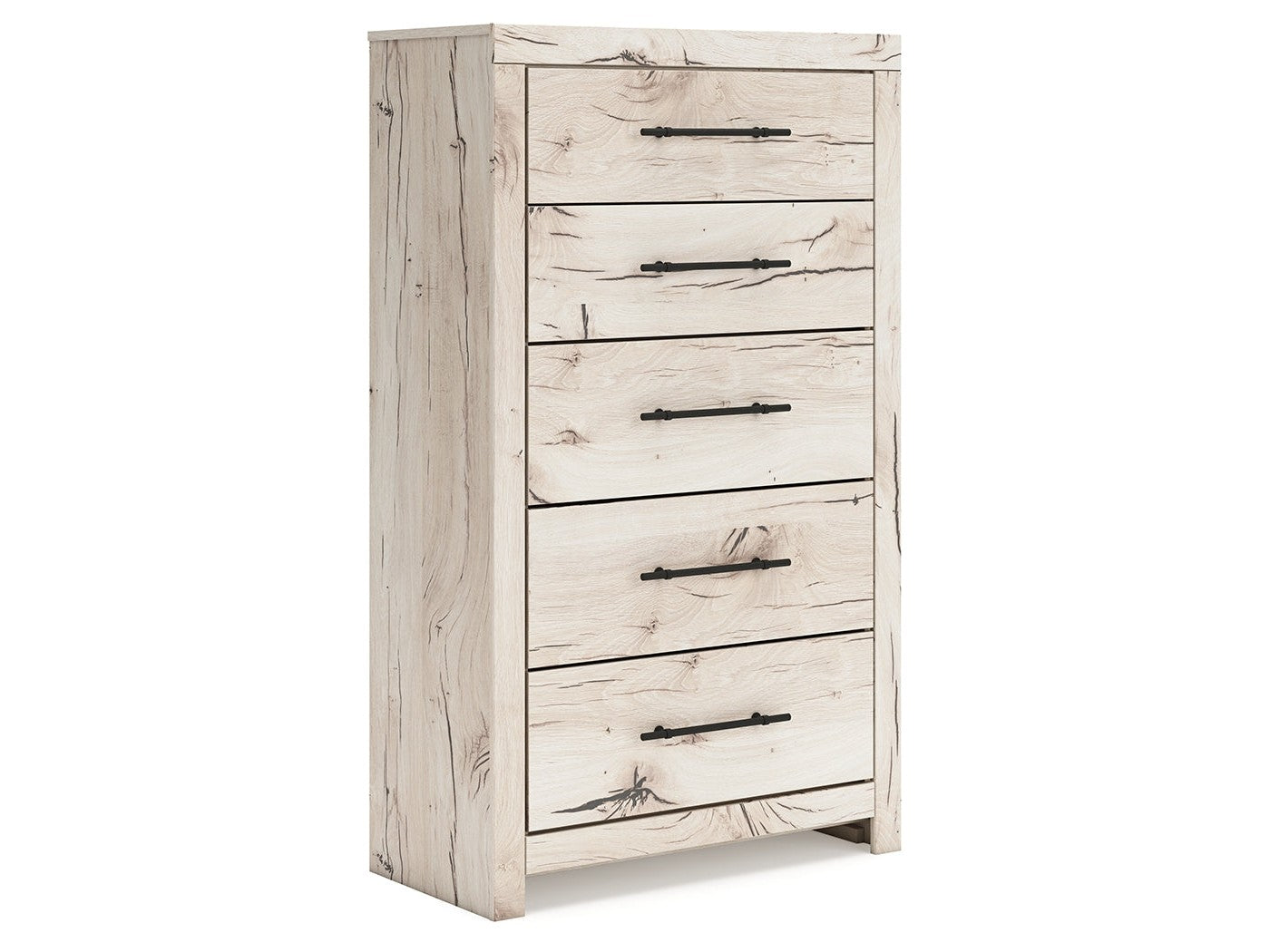 Lawroy Light Natural Five Drawer Chest (Online Special Price) - Ornate Home
