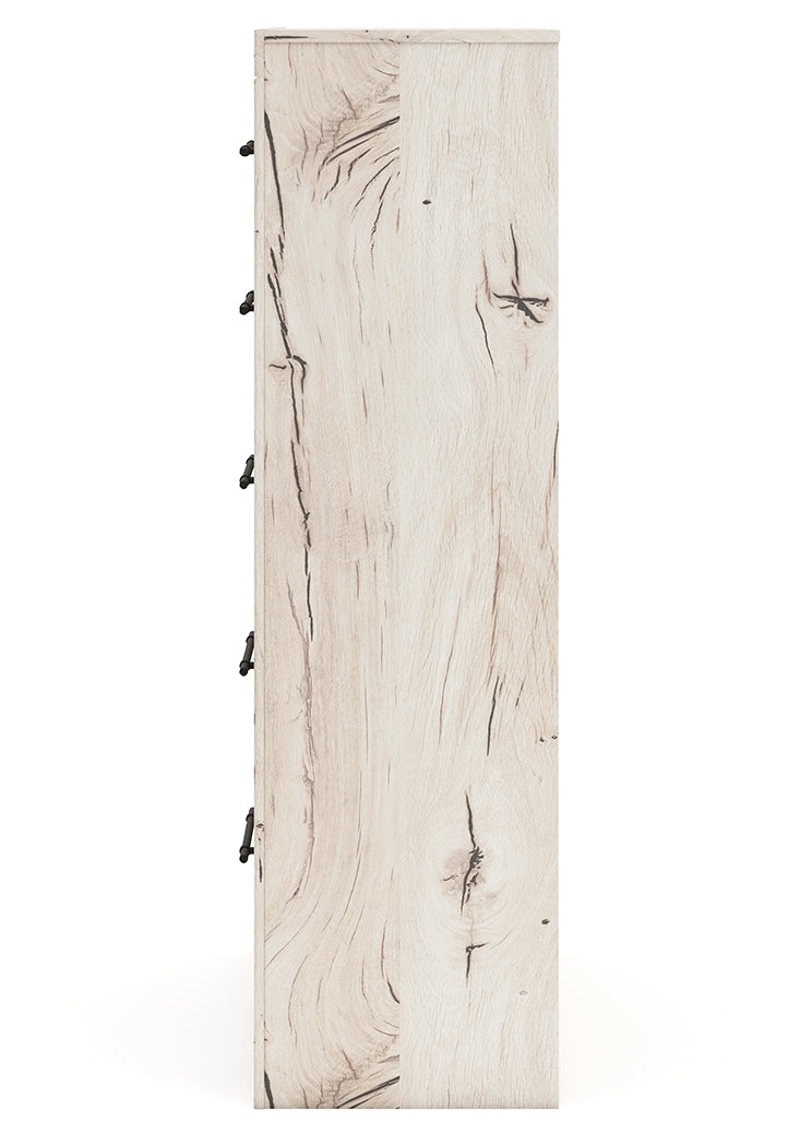 Lawroy Light Natural Five Drawer Chest (Online Special Price) - Ornate Home