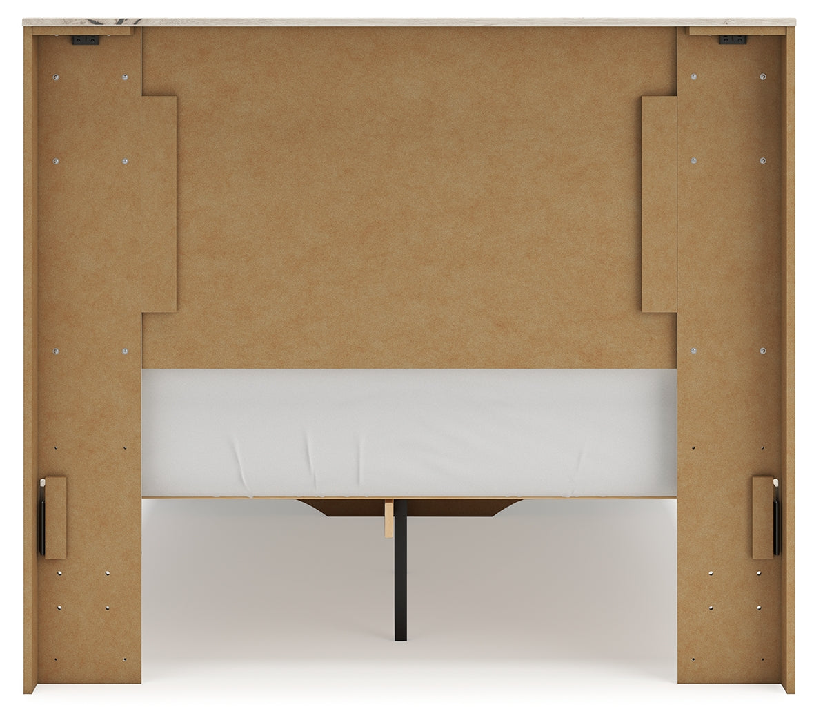 Lawroy Light Natural Full Storage Bedroom Set with Dresser and Nightstand (Online Special Price) - Ornate Home