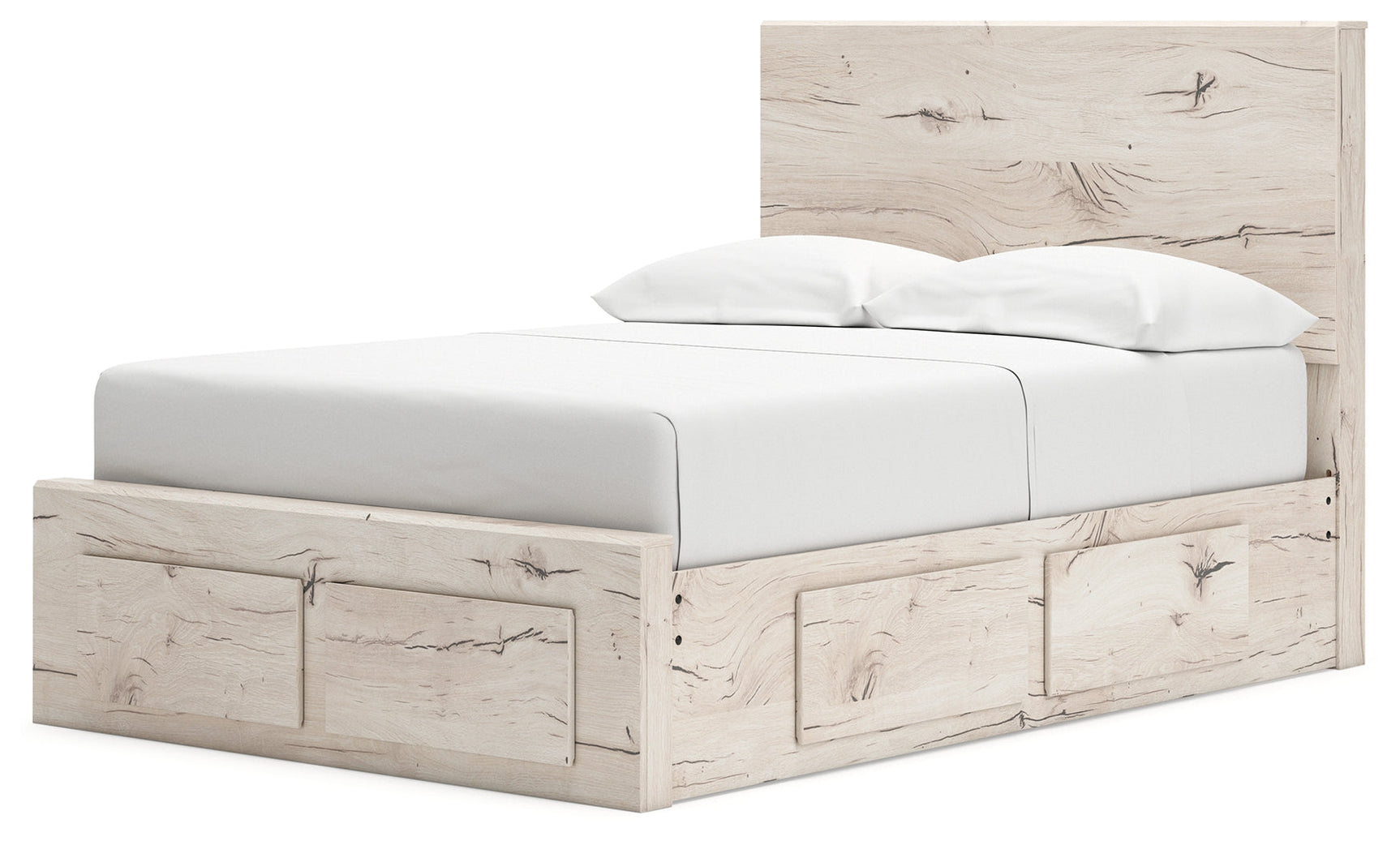 Lawroy Light Natural Full Storage Bedroom Set with Nightstand (Online Special Price) - Ornate Home