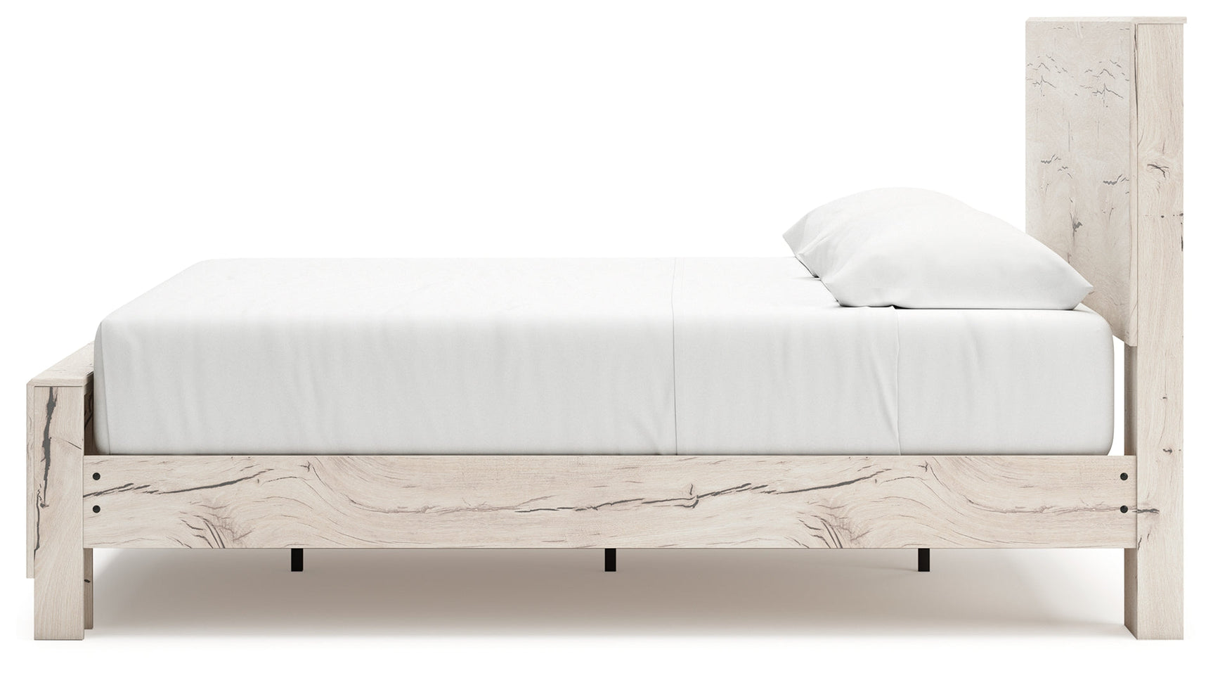 Lawroy Light Natural King Panel Bed with Storage (Online Special Price) - Ornate Home