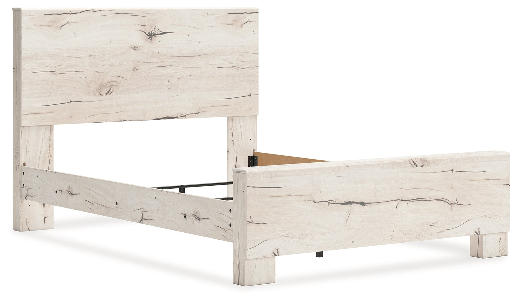 Lawroy Light Natural Queen Panel Bed - Ornate Home