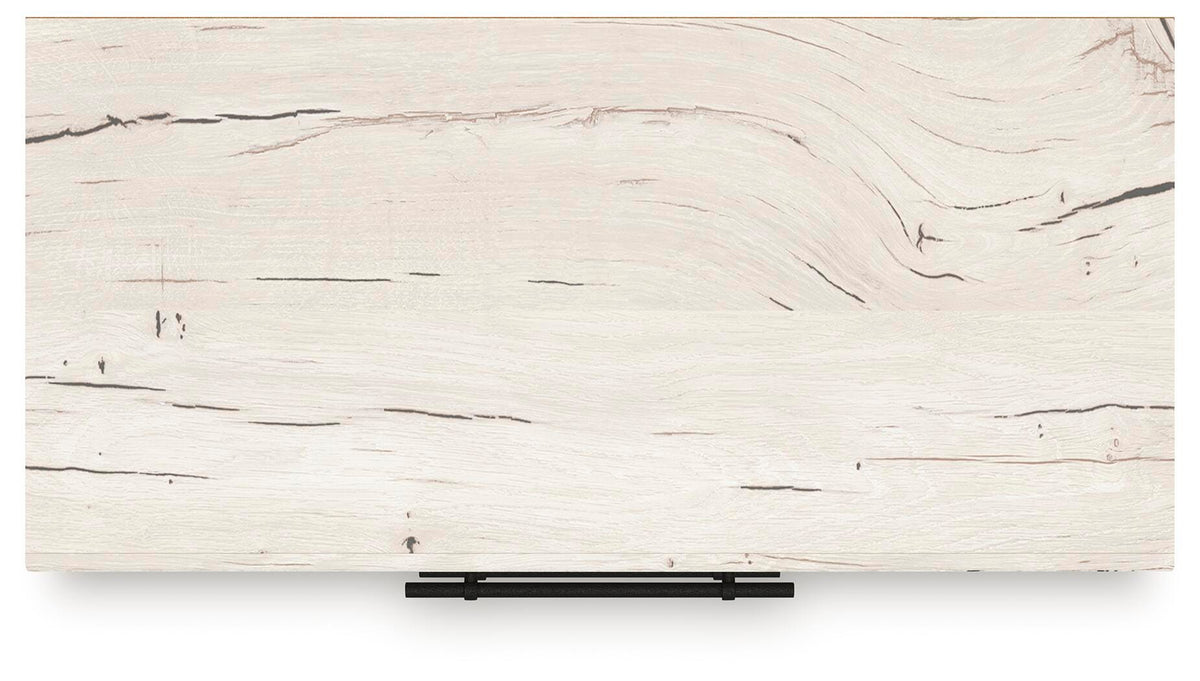 Lawroy Light Natural Queen Panel Storage Bed, Dresser, Mirror, Chest and Nightstand - Ornate Home