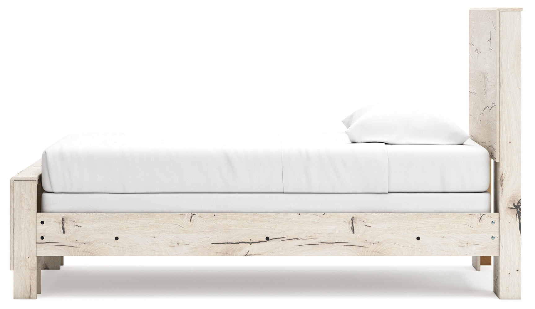 Lawroy Light Natural Twin Panel Youth Bed (Online Special Price) - Ornate Home