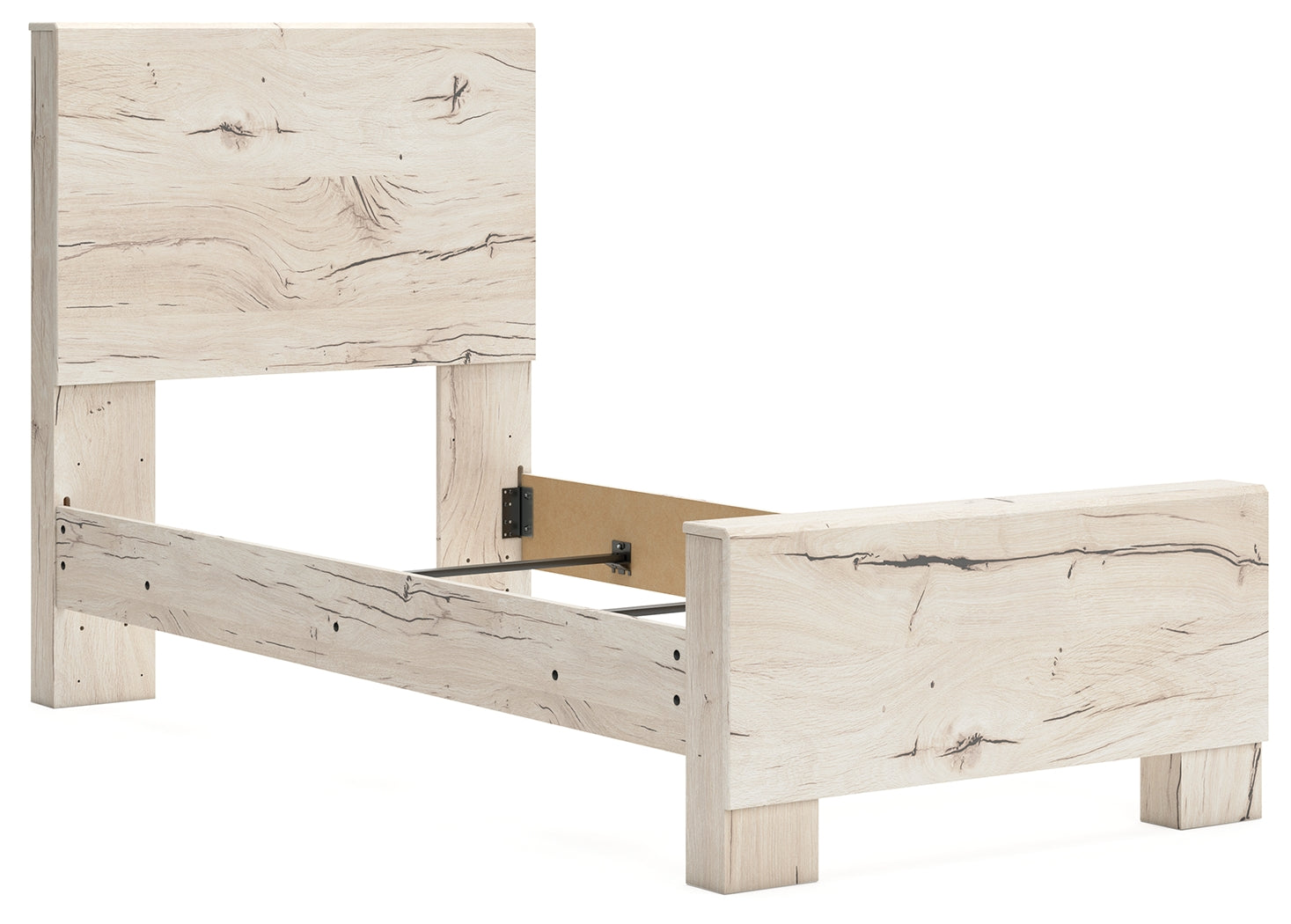 Lawroy Light Natural Twin Panel Youth Bed (Online Special Price) - Ornate Home