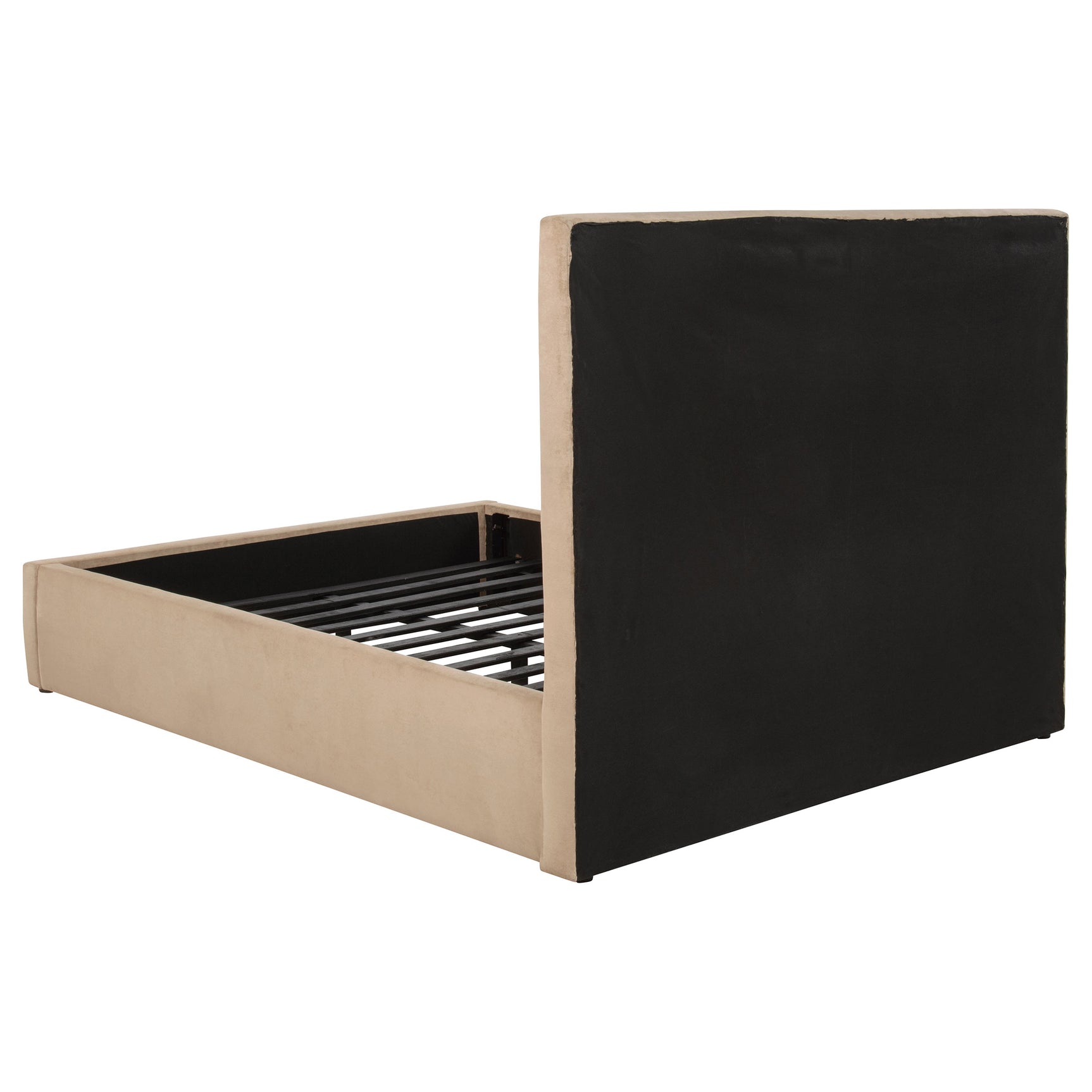 Lawson Light Saddle 55-inch Upholstered Eastern King Platfo - Ornate Home