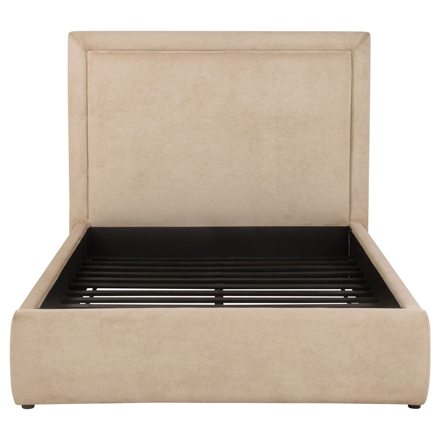 Lawson Light Saddle 55-inch Upholstered Full Platform Bed - Ornate Home