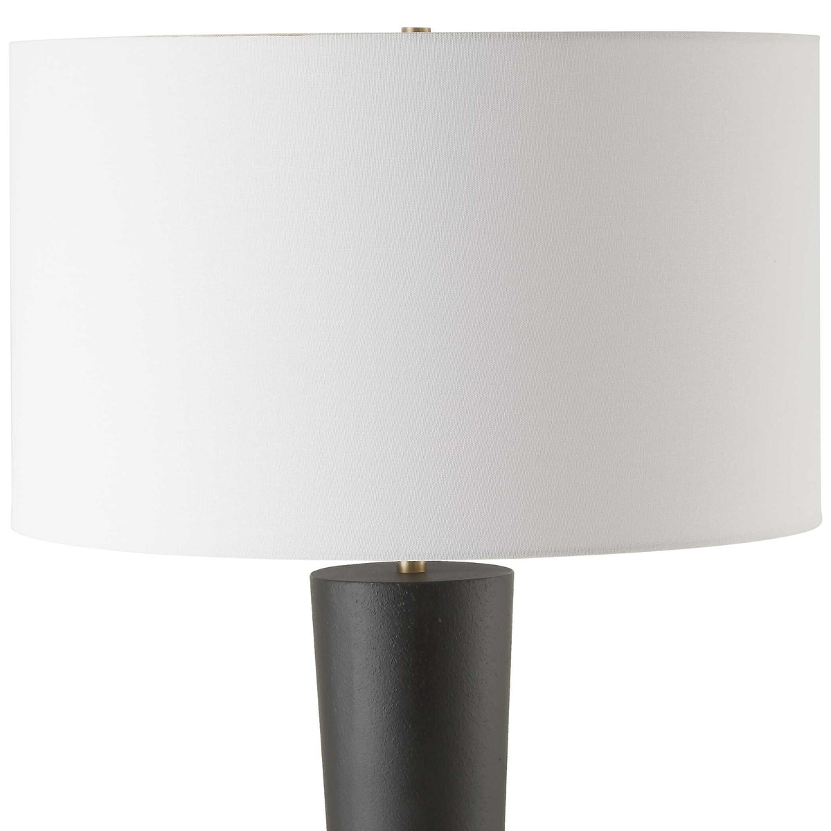 Layla Black Tapered Floor Lamp - Ornate Home