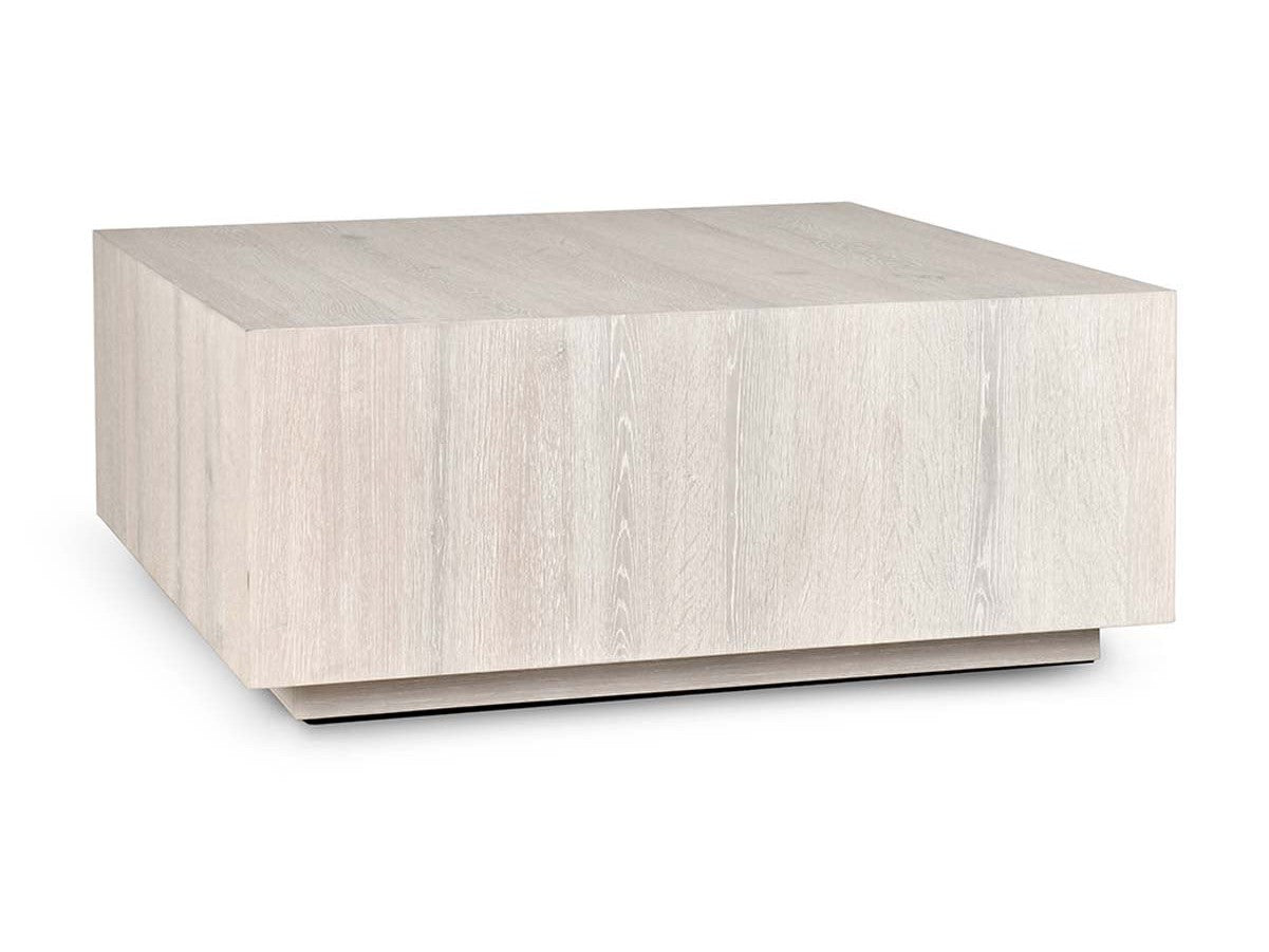 Layne Whitewash Square Coffee Table - Ornate Home