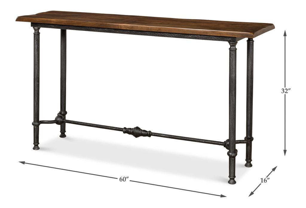 Layton Lodge Grey Console Table - Ornate Home