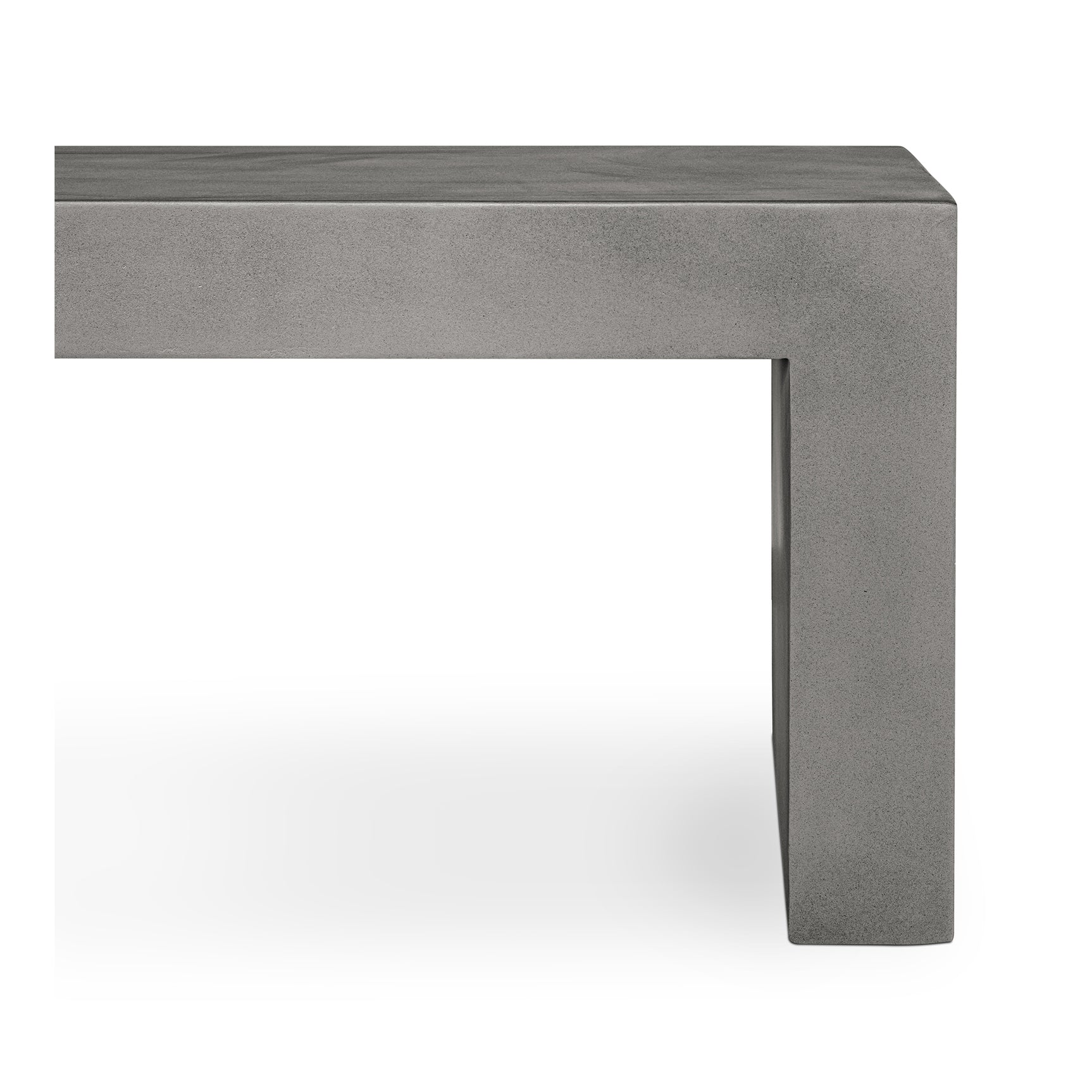 Lazarus Dark Grey Outdoor Bench - Ornate Home