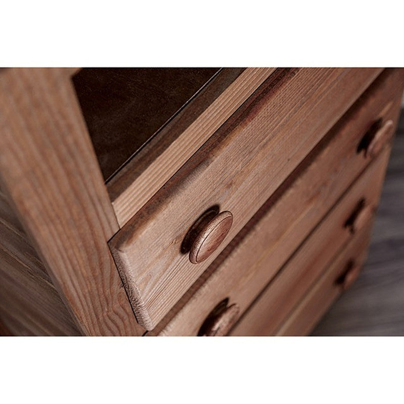 Lea Mahogany Media Chest - Ornate Home