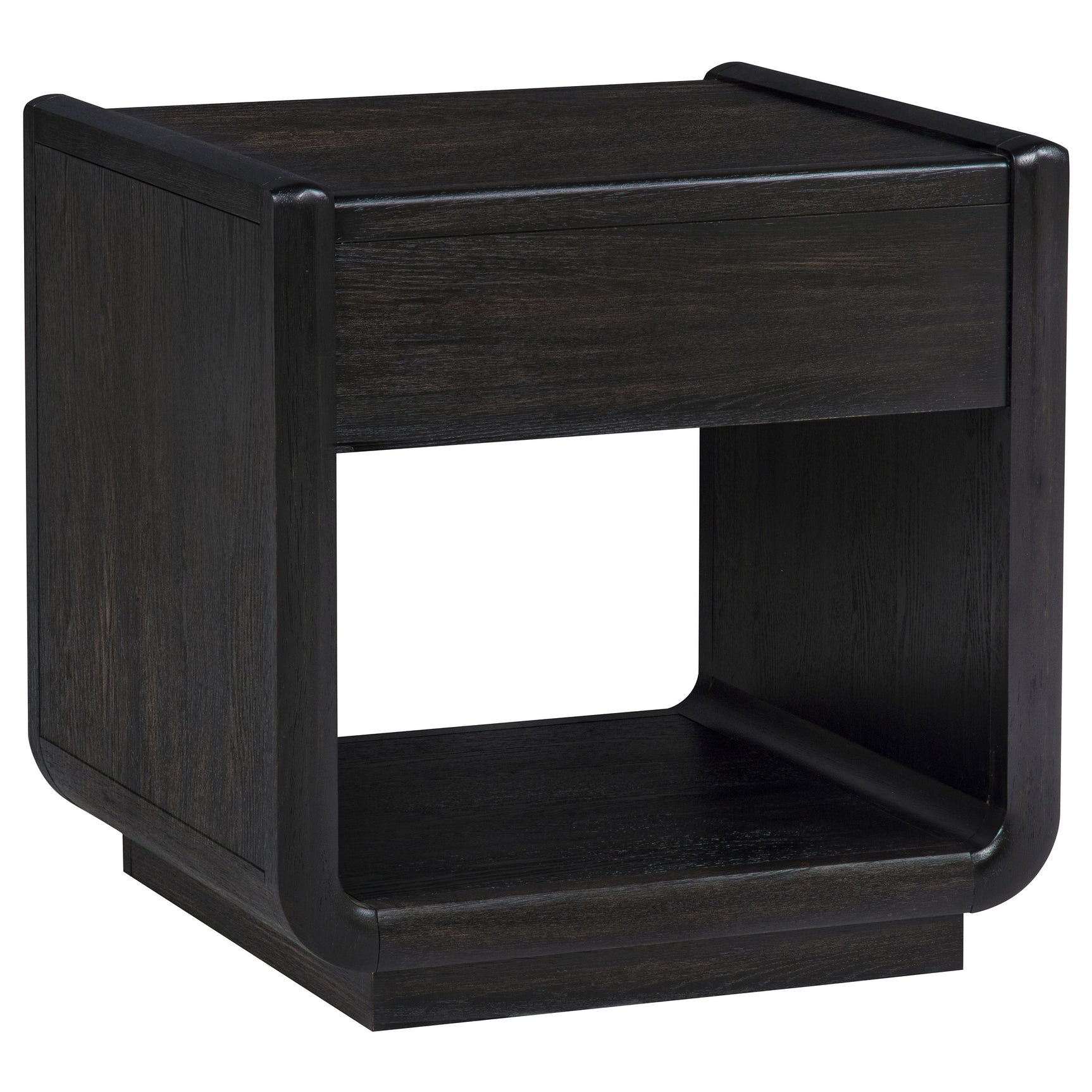 Leandro Burnished Black 3-piece Wood Coffee and End Table Set - Ornate Home