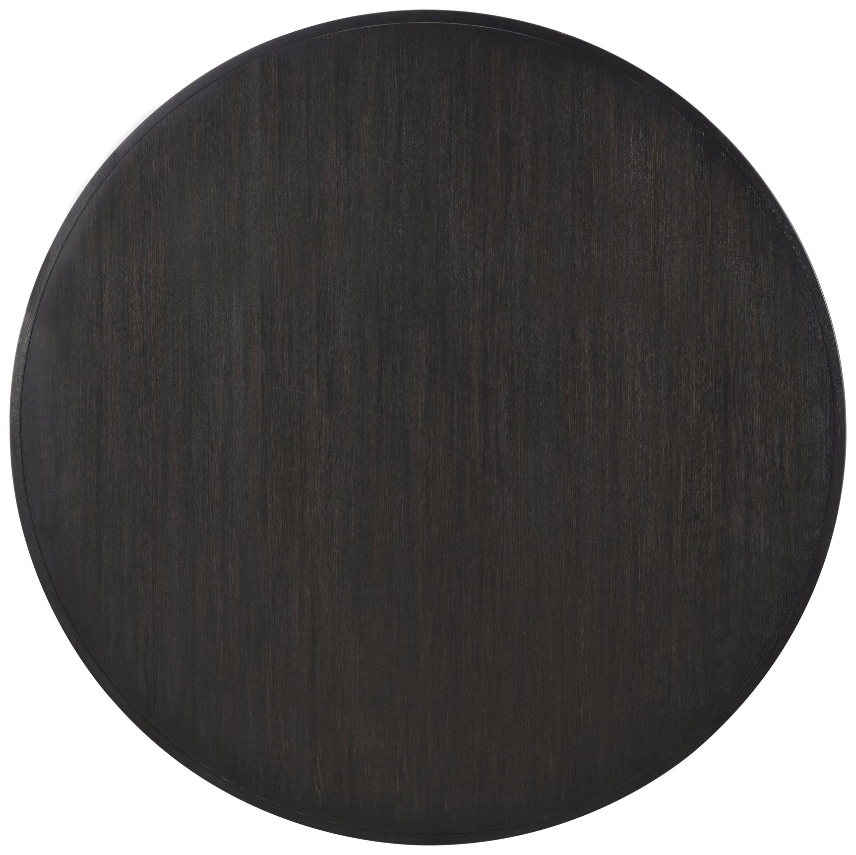 Leandro Burnished Black 60-inch Round Dining Table - Ornate Home