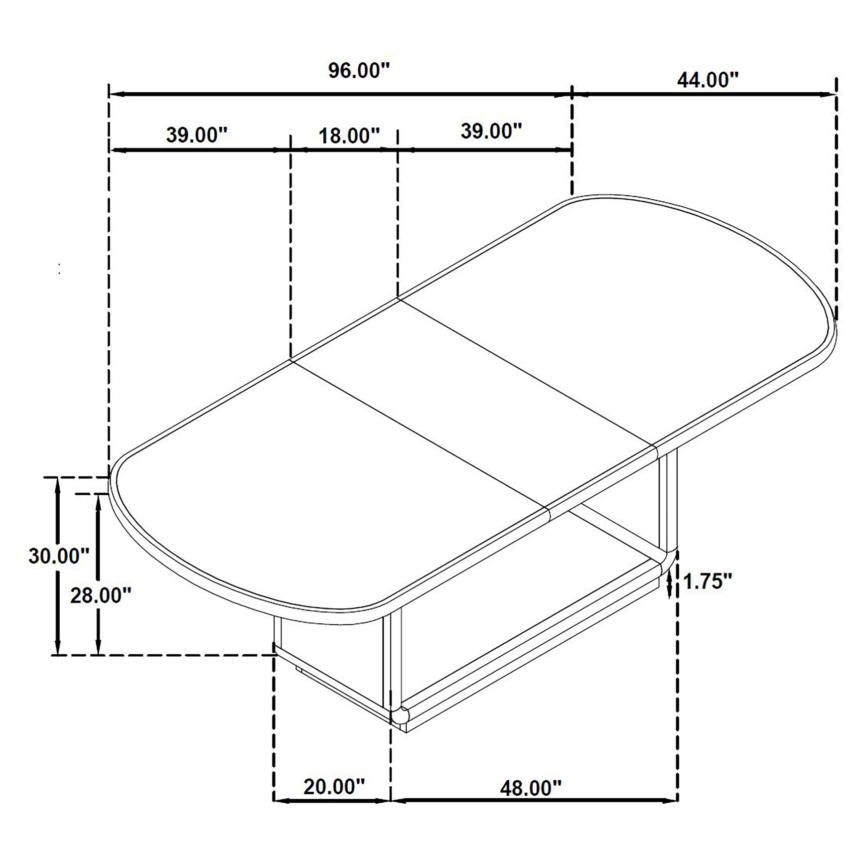 Leandro Cream/Burnished Black 7-piece Rectangular Dining Table Set - Ornate Home