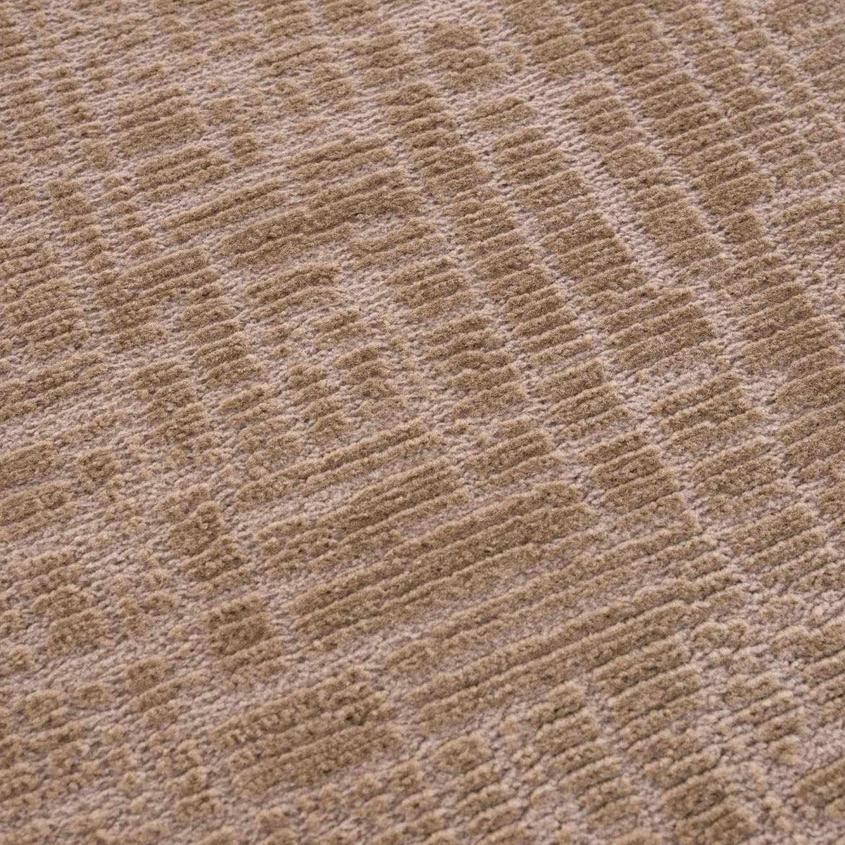 Leanna Light Brown Washable Area Rug - Ornate Home