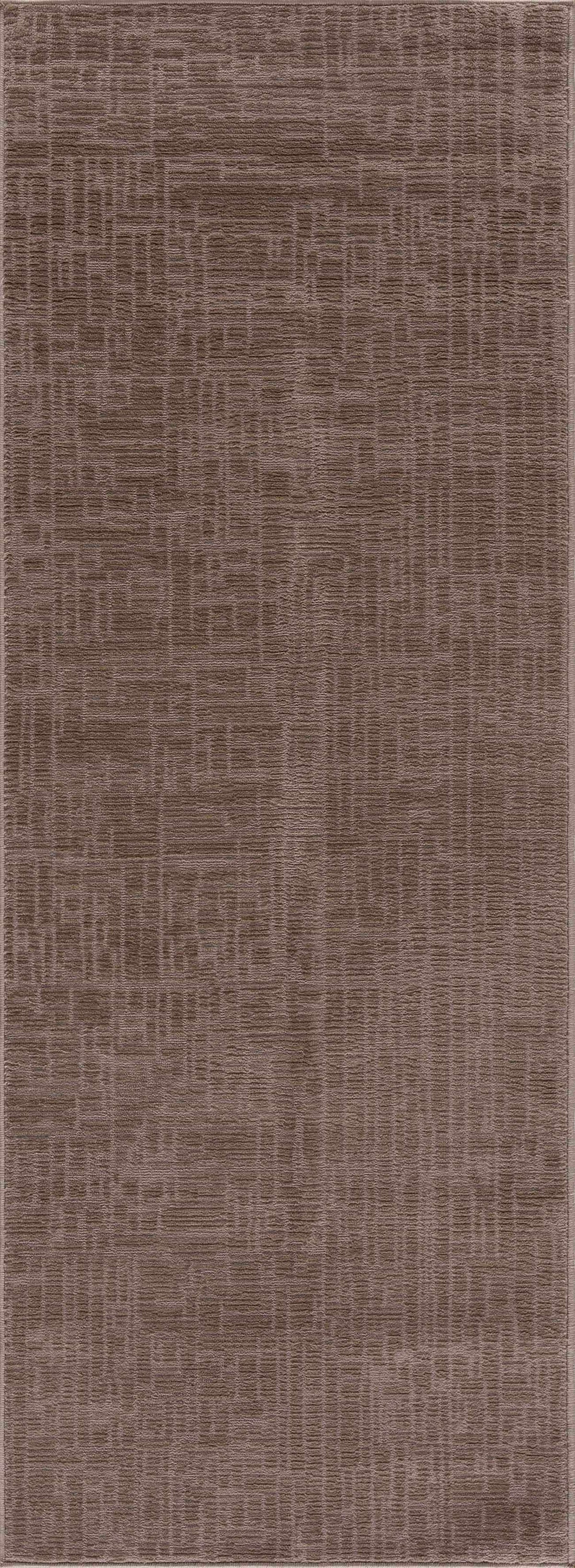 Leanna Light Brown Washable Area Rug - Ornate Home
