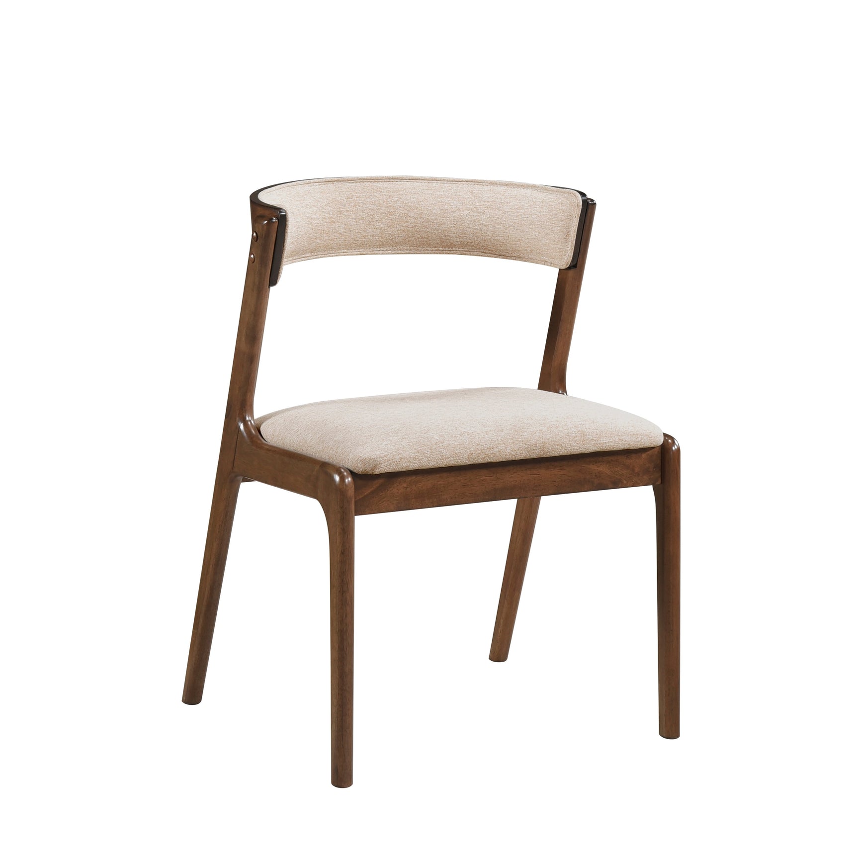 Leawood Walnut Side Chair (Set of 2) - Ornate Home