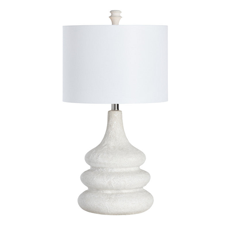 Ledger Cream Table Lamp - Ornate Home
